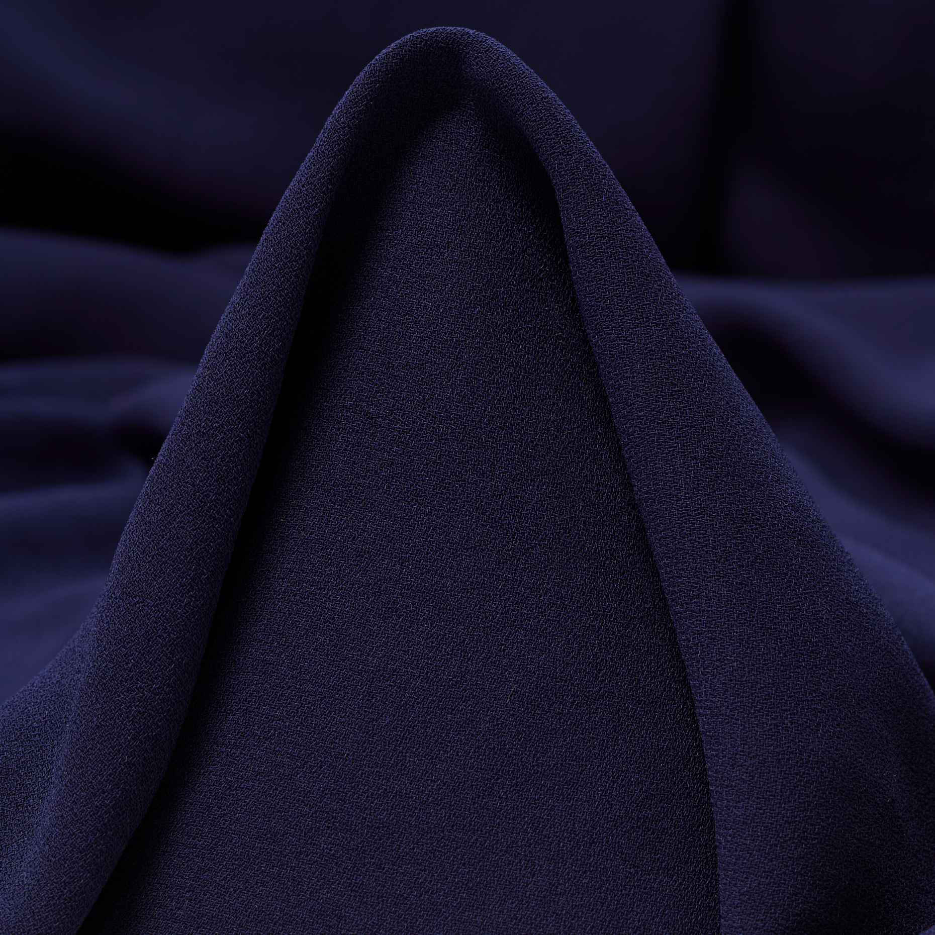 Crêpe De Chine, Crown Blue