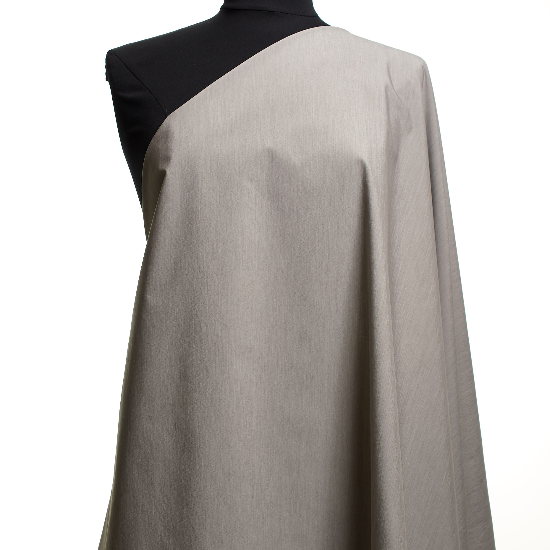 Chambray, Bawełna, Stretch, Elephant Skin