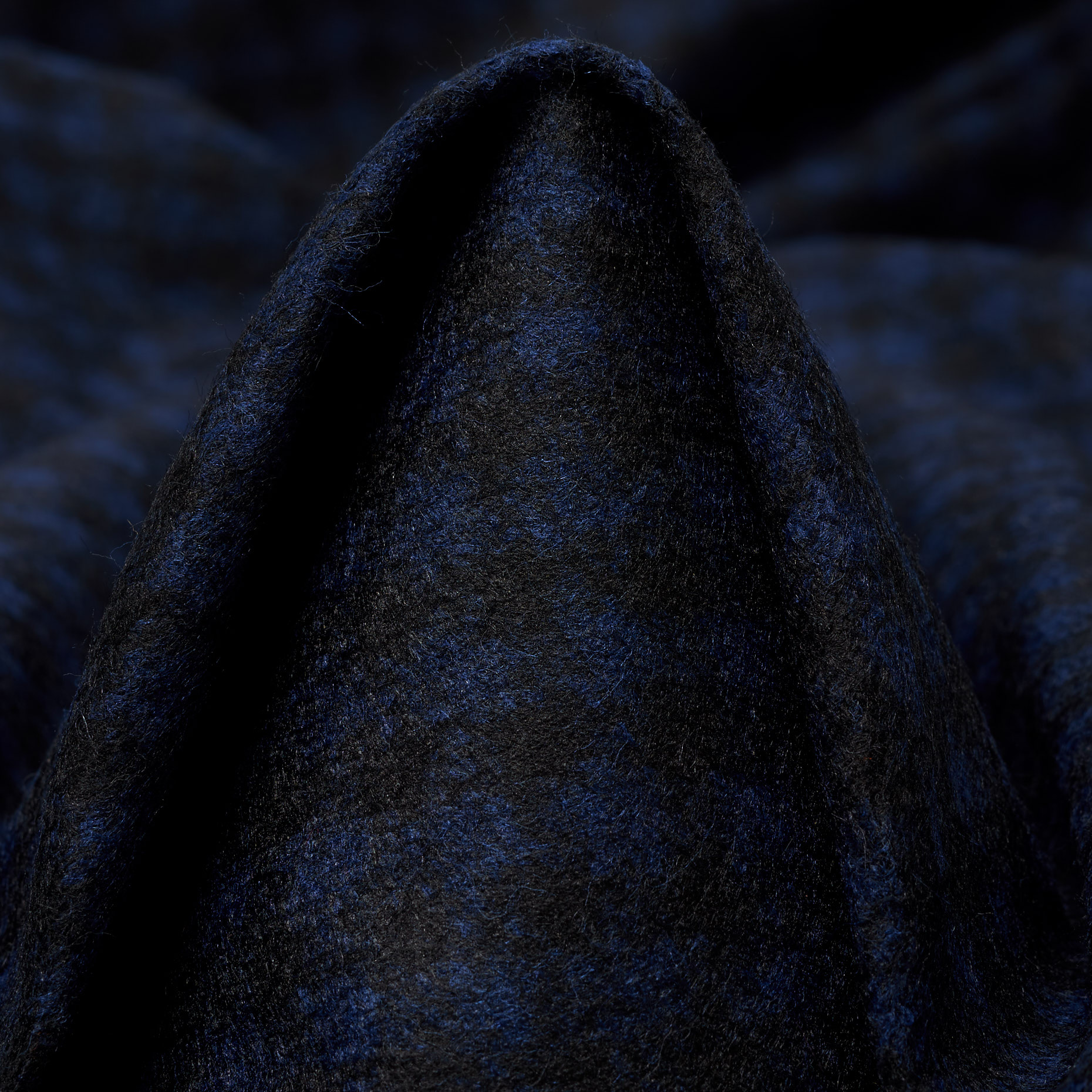 Jersey, Misto Lana, Quadro, True Navy&Raven Black (F000044290)