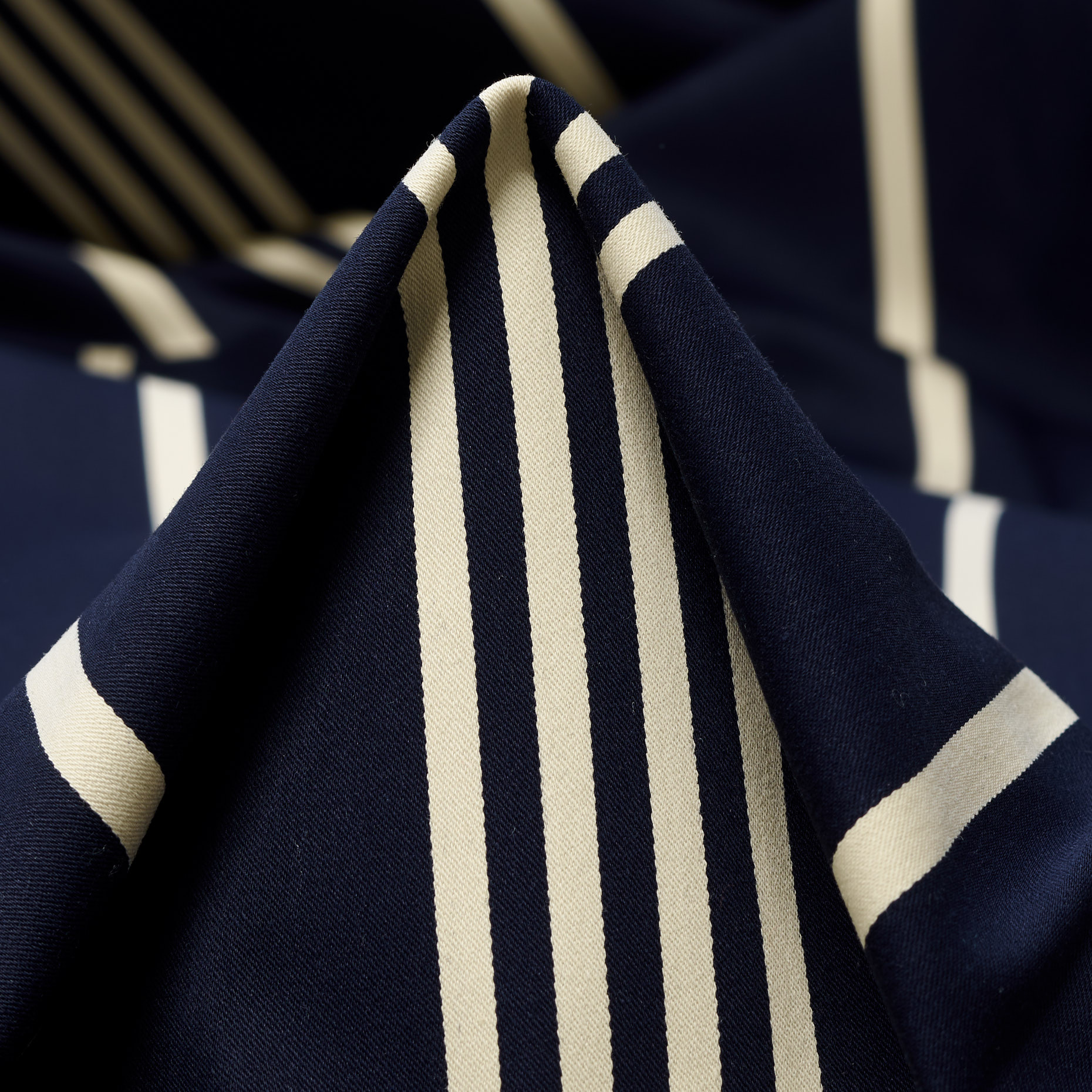 Twill, Cotone, Stretch, Dark Sapphire&Almond (F000043236)