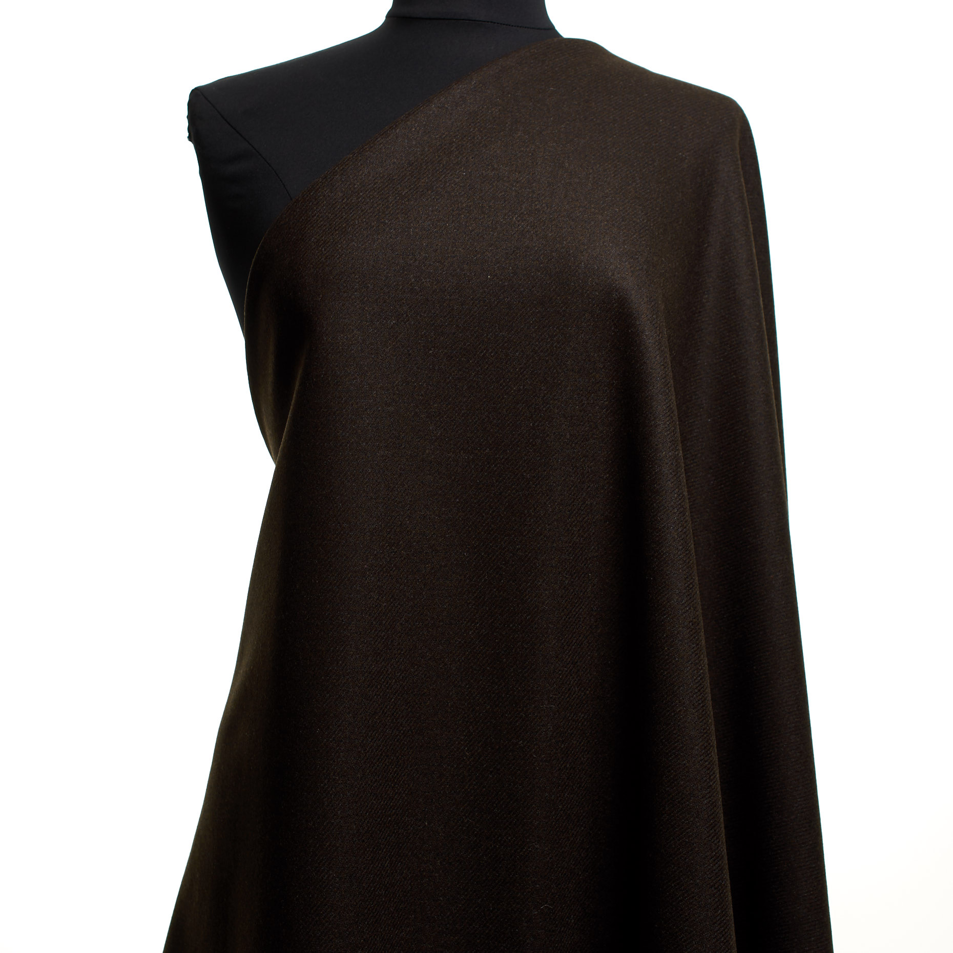 Sarga, Lana Hervida, Brushed, Black Olive