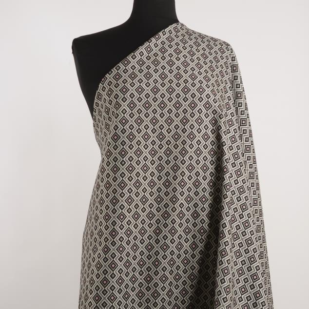 Jacquard, Algodón Elástico, Lúrex, Ivory&Bonbon