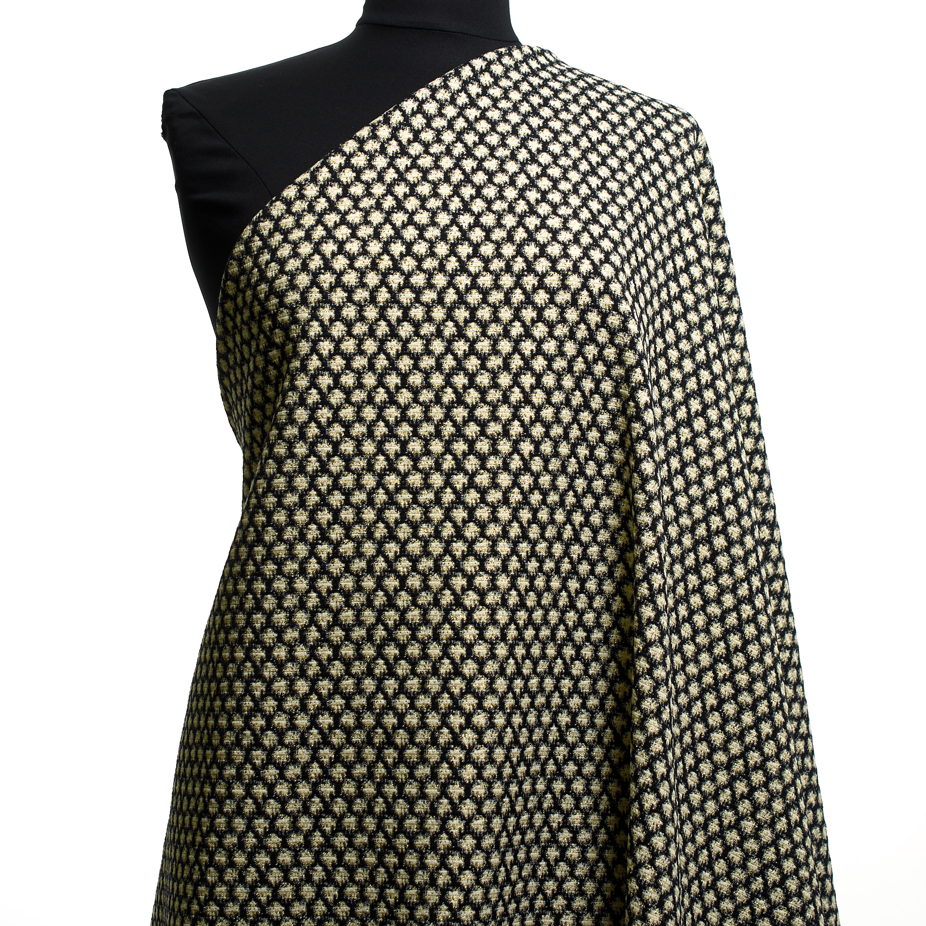 Jacquard, Lurex, Cotton, Vulcan&Rich Gold