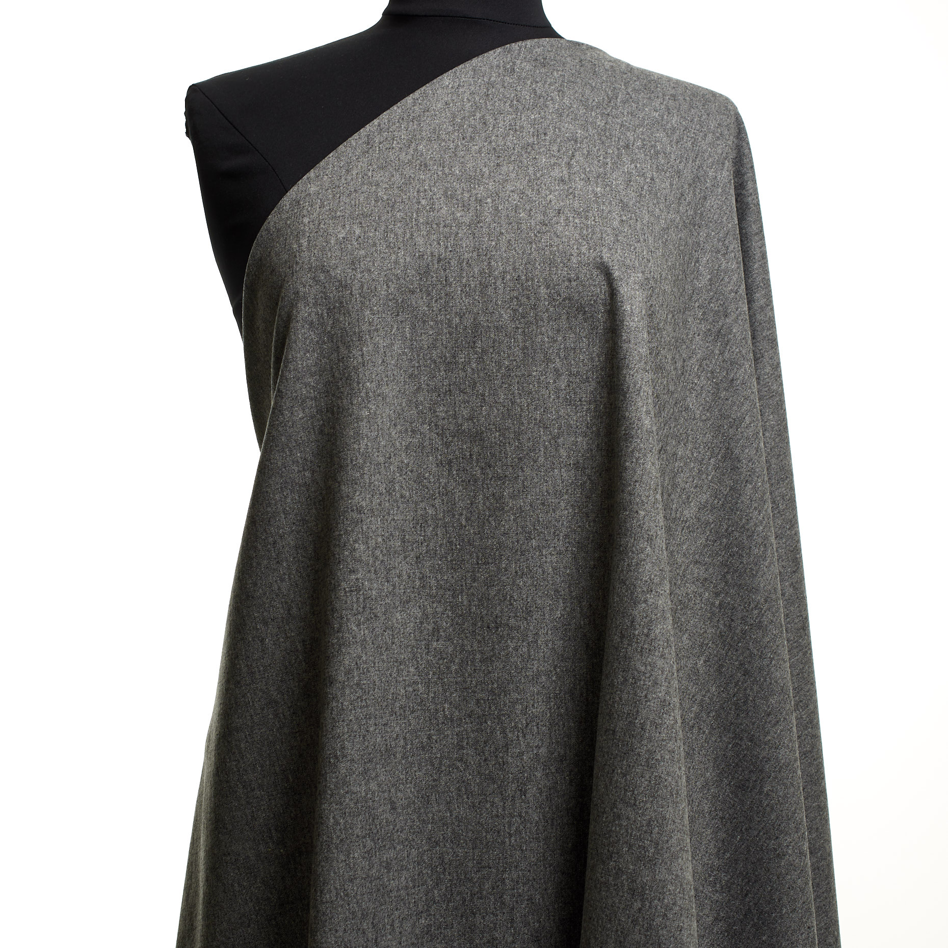 Lana Mix, Viscosa Mix, Brushed, Steeple Gray