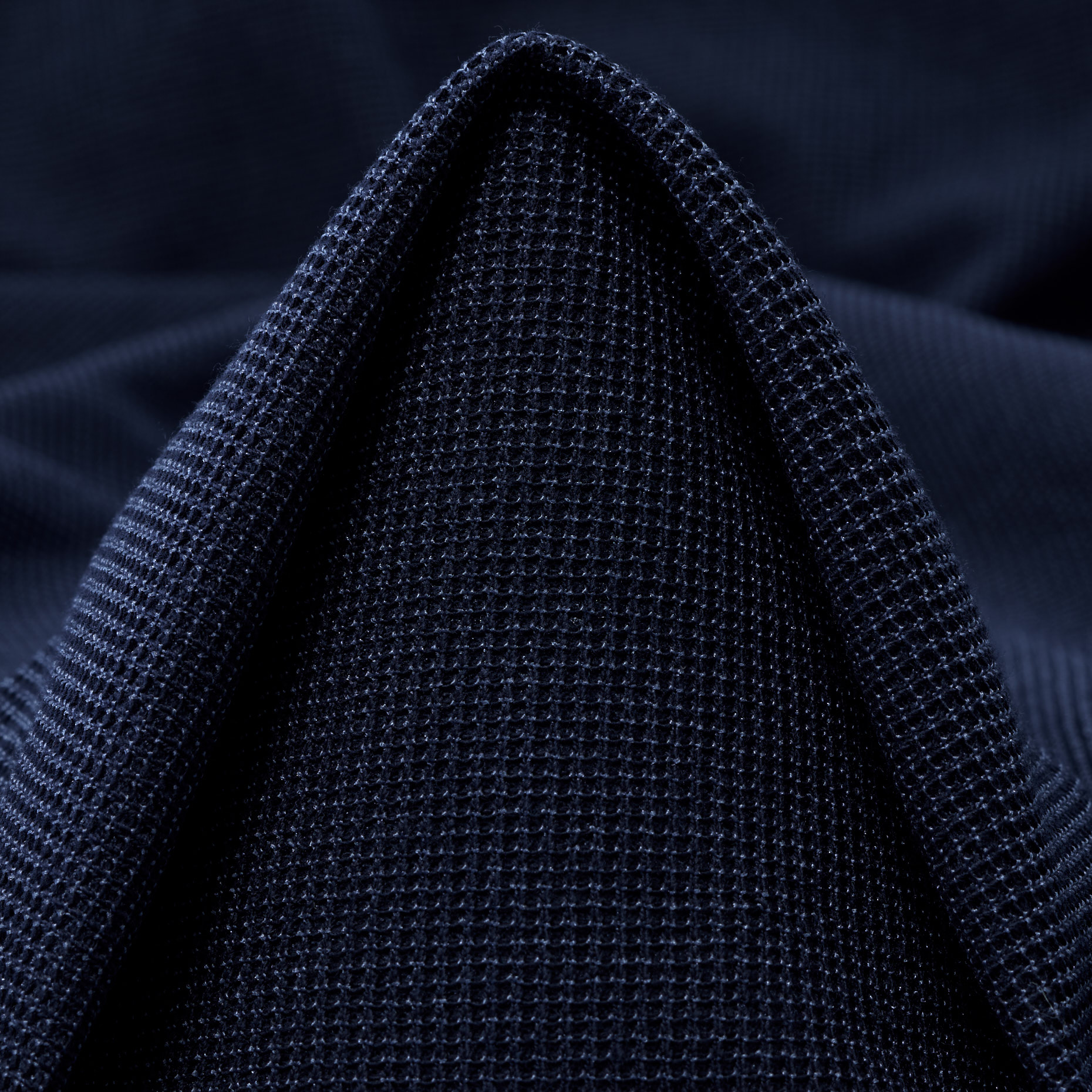 Jersey, Baumwolle Mix, Melange, Medieval Blue