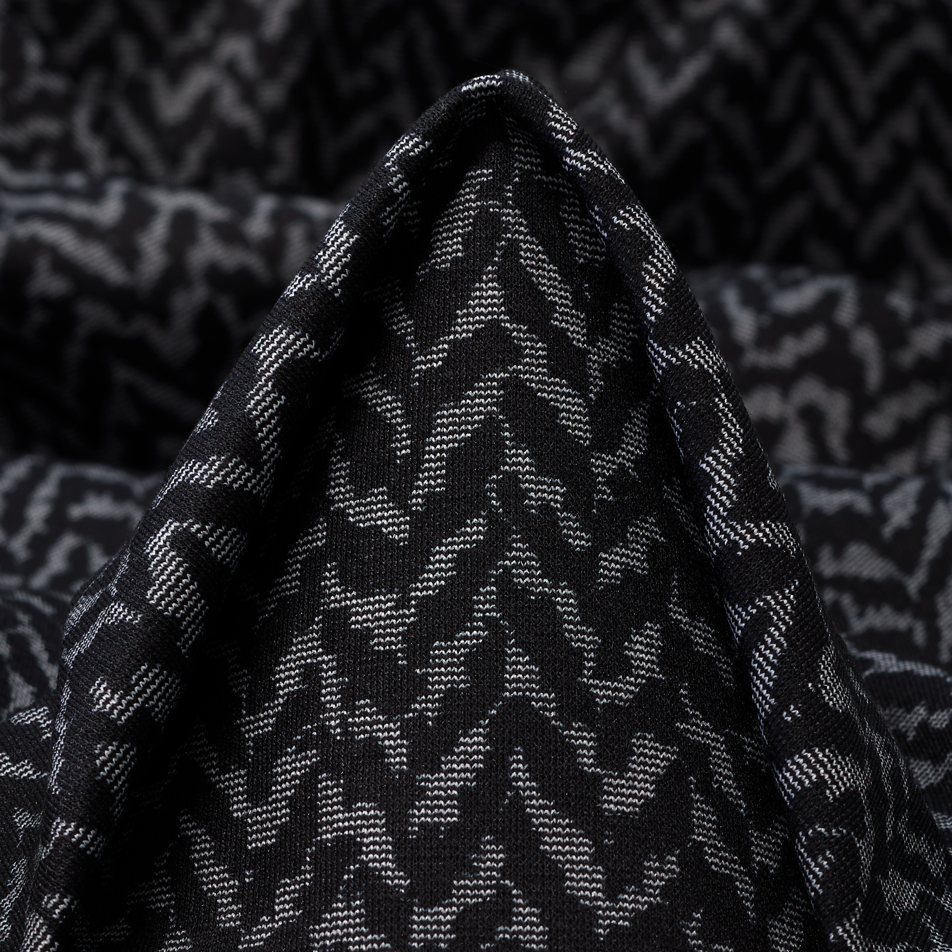 JERSEY, PUNTO MILANO, VISCOSE BLEND, SKYROCKET&RAVEN BLACK (F000053485)