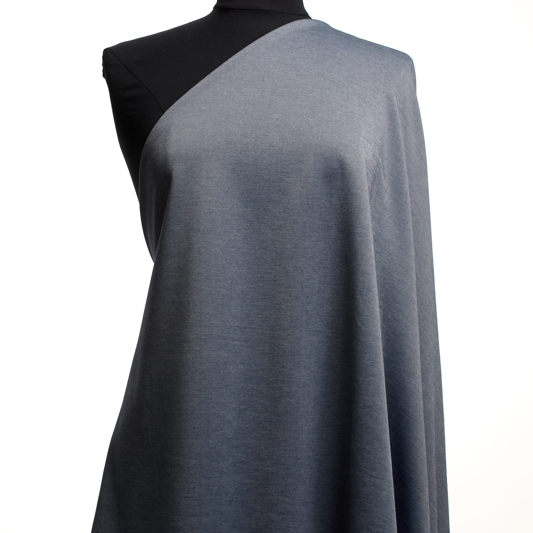 Jersey, Cotton, Vintage Indigo