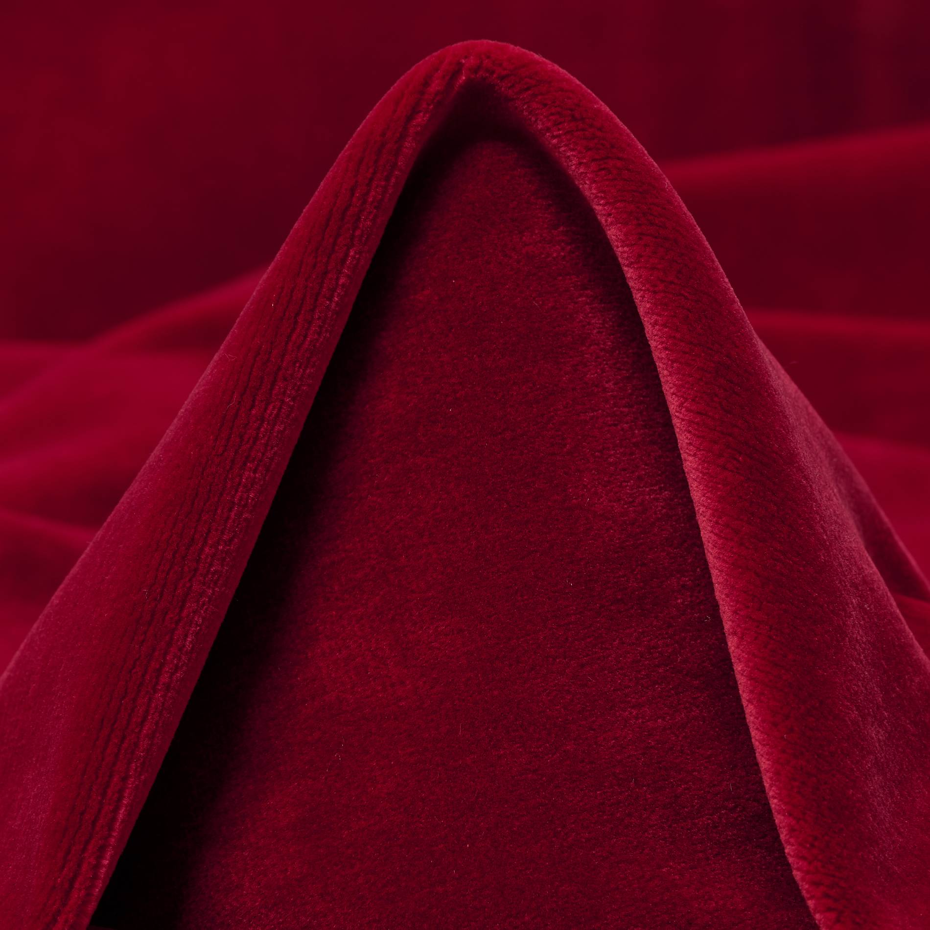 Velours, Coton, Raspberry