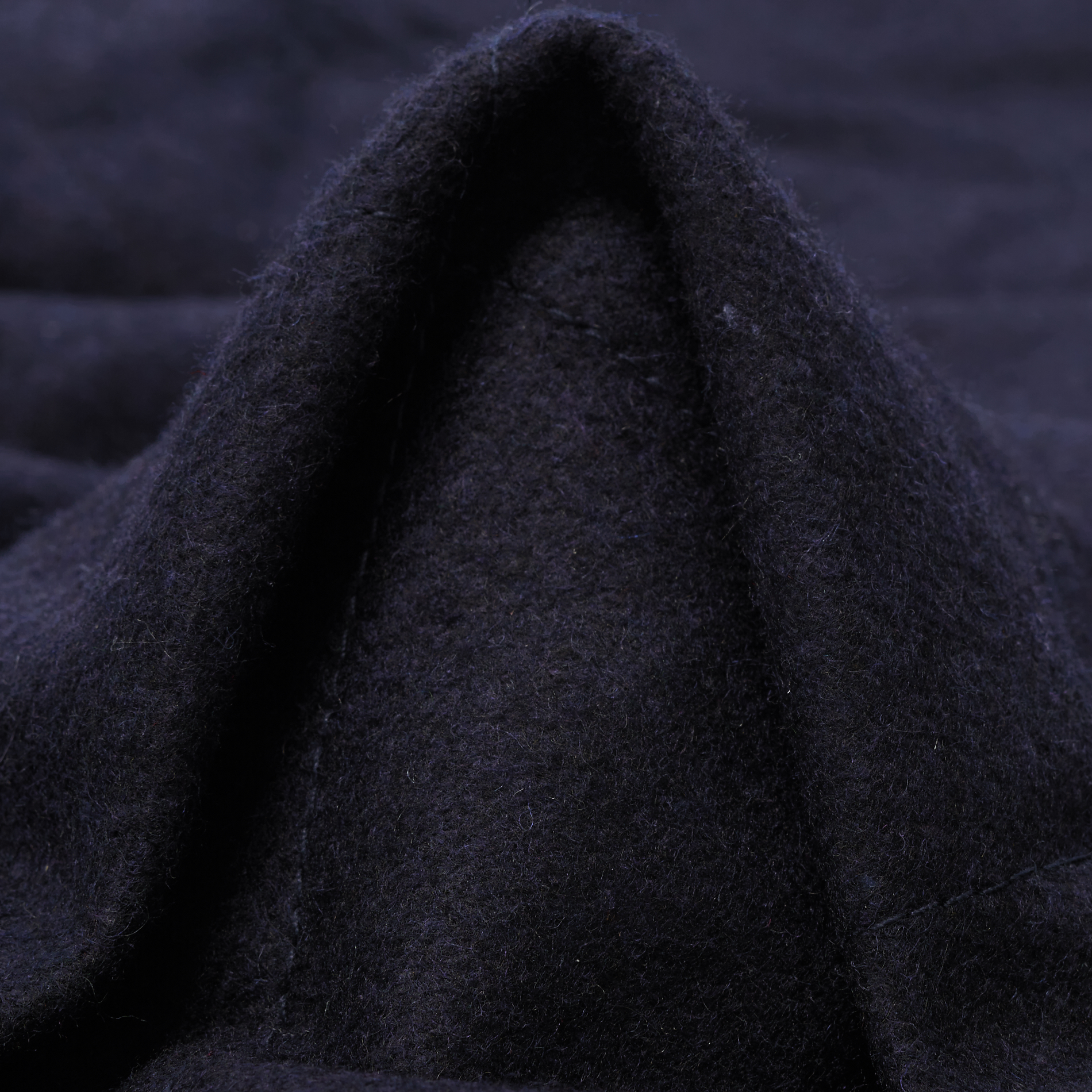 PADDED, WOOL, MIDNIGHT BLUE