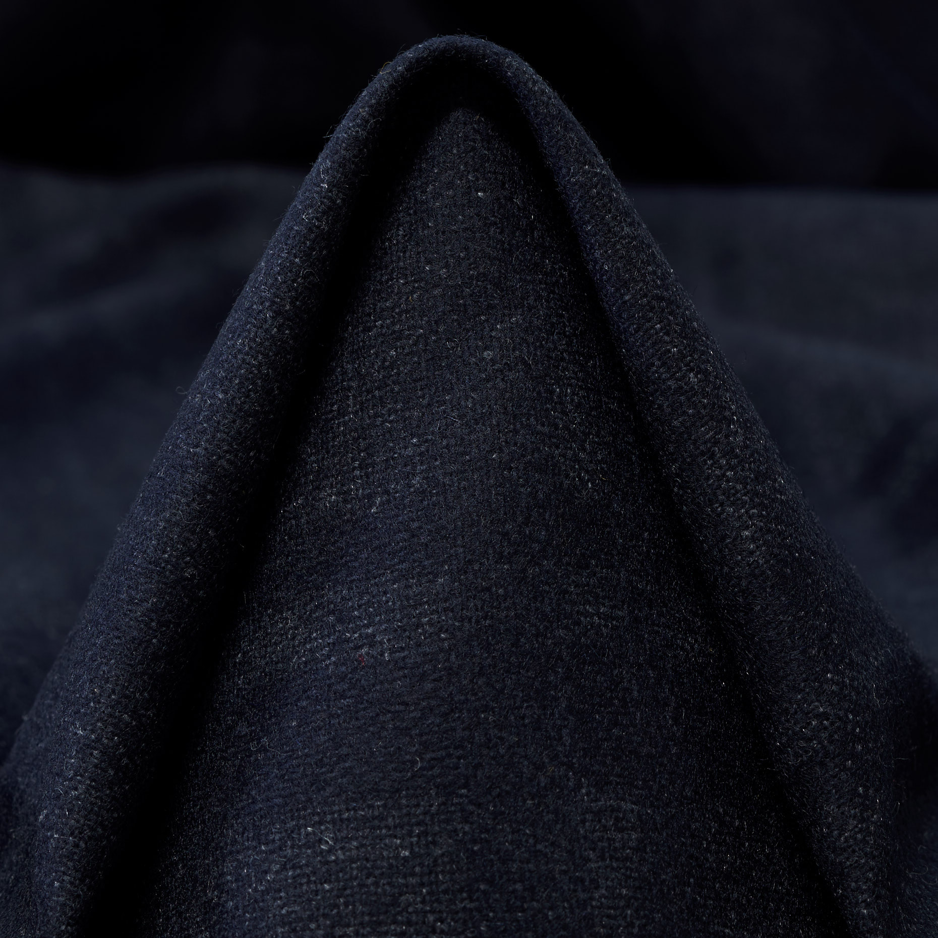 Virgin Wool, Check, Melange, Polar Night
