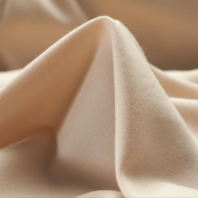 Mélange de Viscose, Brushed, Elástique, Sand Dollar