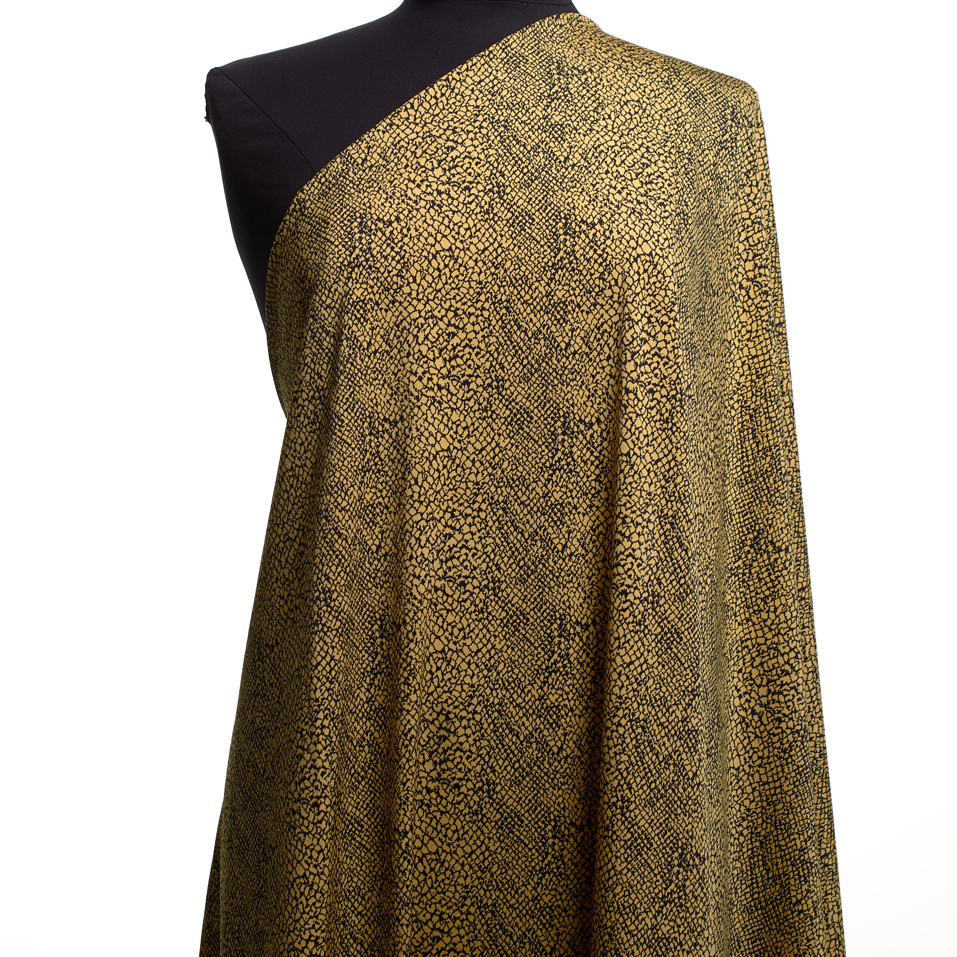 Techno Jersey, Animal, High Elasticity, Rattan&Raven Black