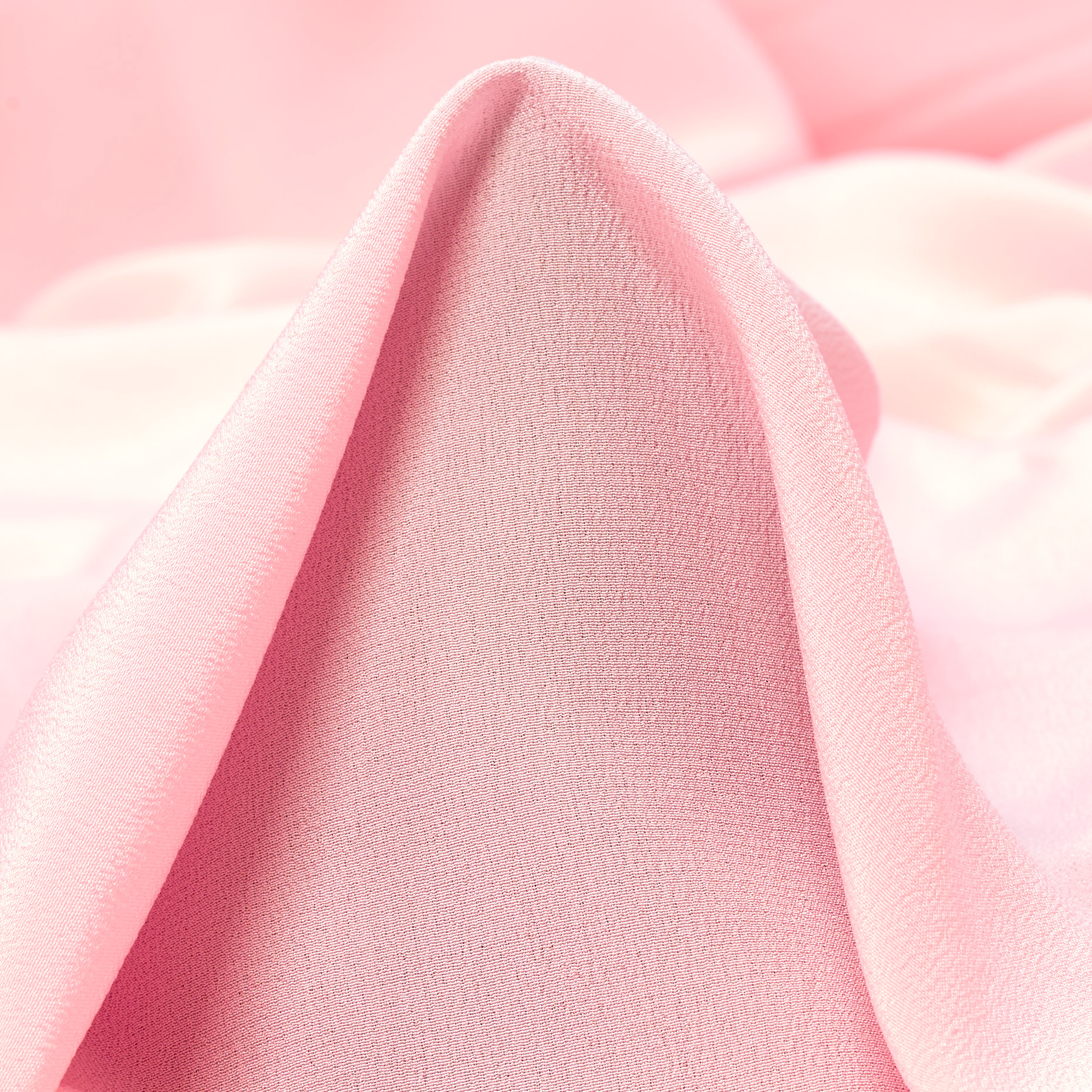 Crêpe De Chine, Silk, Rosewater