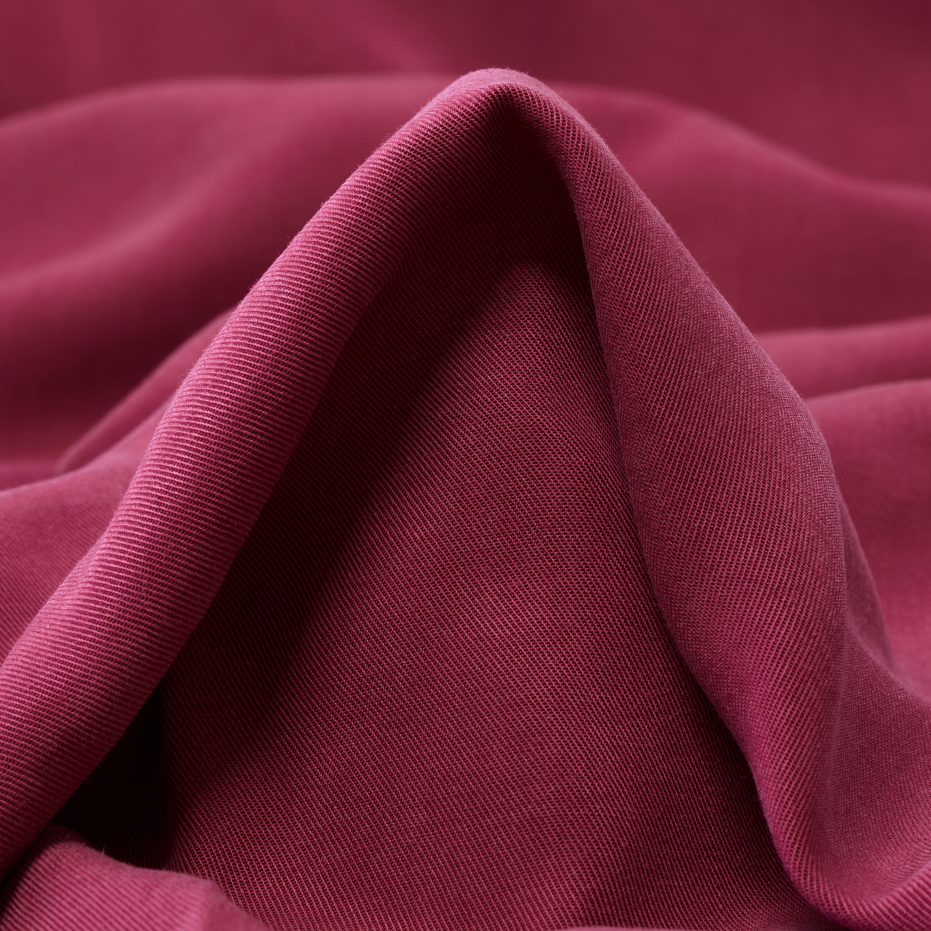 TENCEL, TWILL, RED PLUM