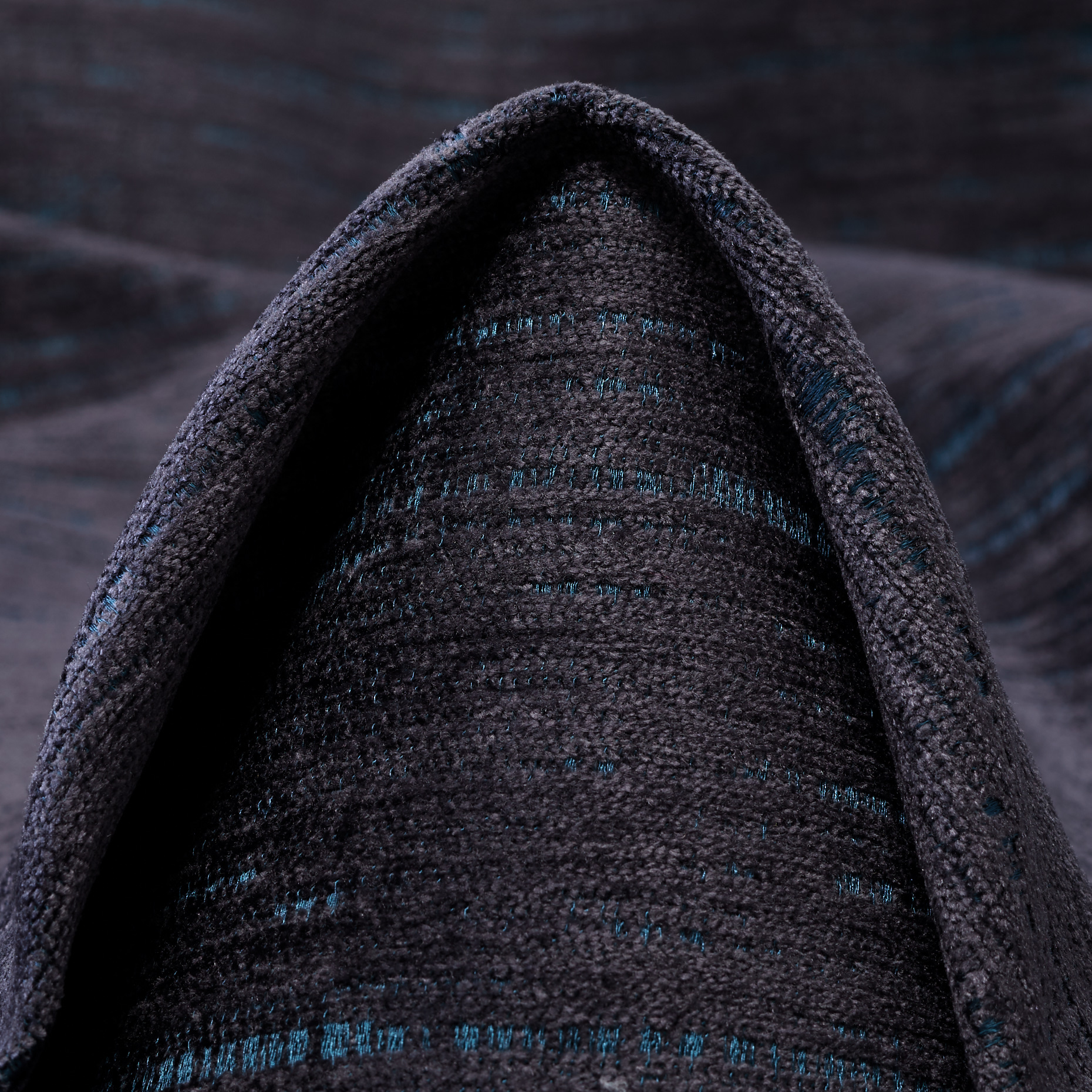 Chenille, Viskose Mix, Baumwolle Mix, Chocolate Brown (F000053775)