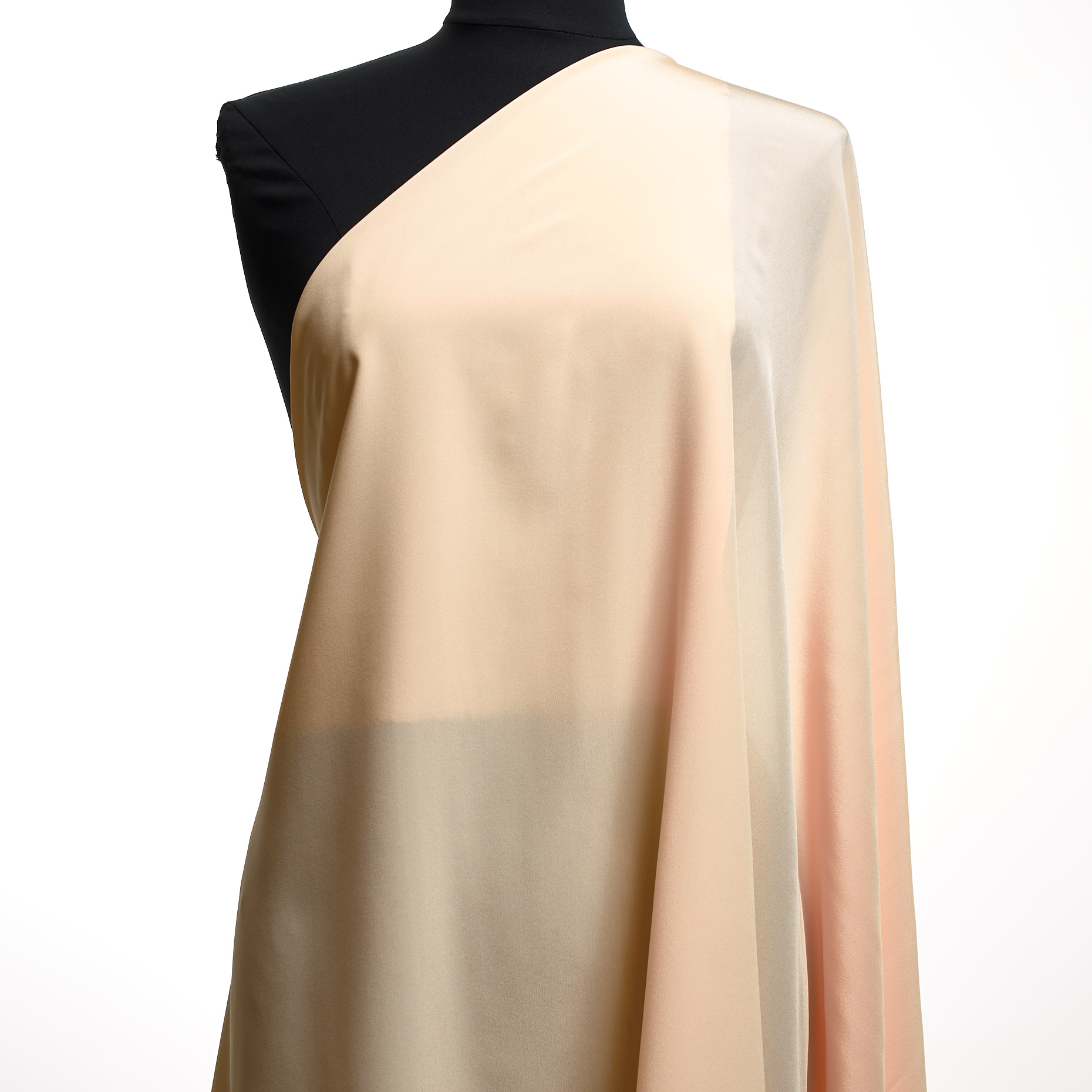 Crêpe De Chine, Silk, Sea Salt