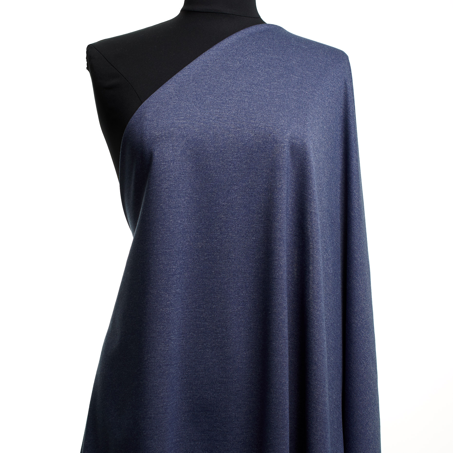 Jersey, Viscosa, Jaspeado, True Navy