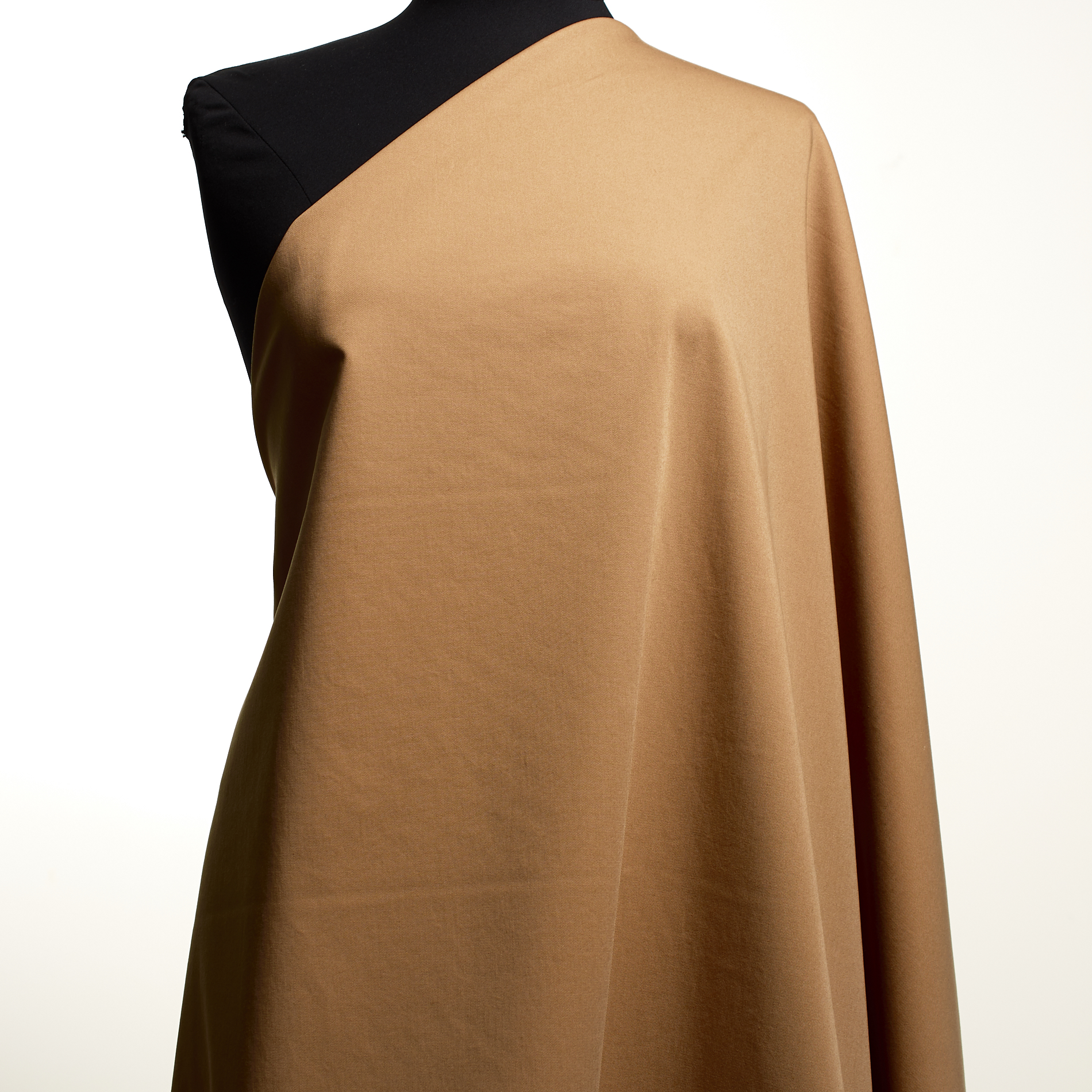 Twill, Bawełna, Stretch, Irish Cream
