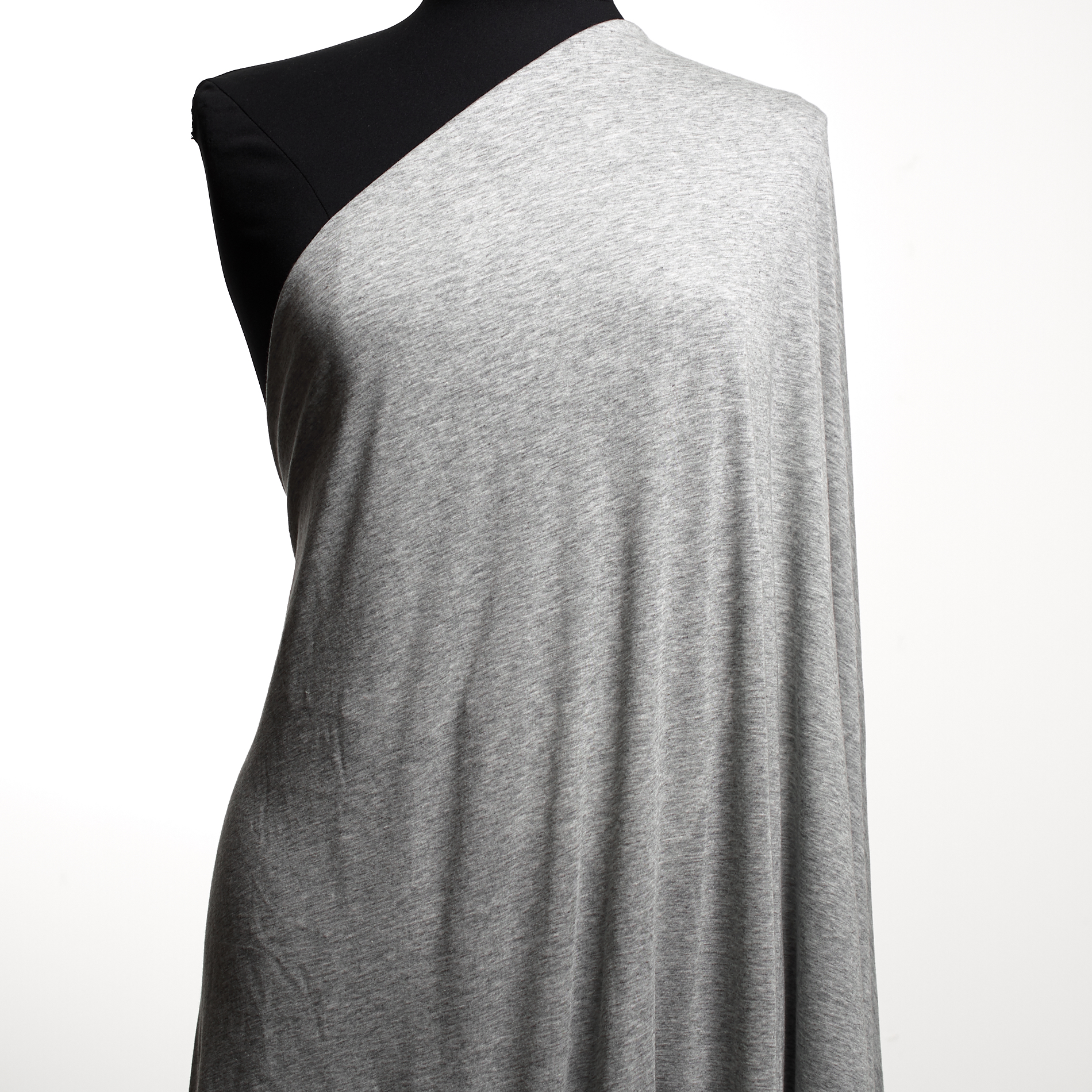 Single Jersey, Viskose, Melange, Fog