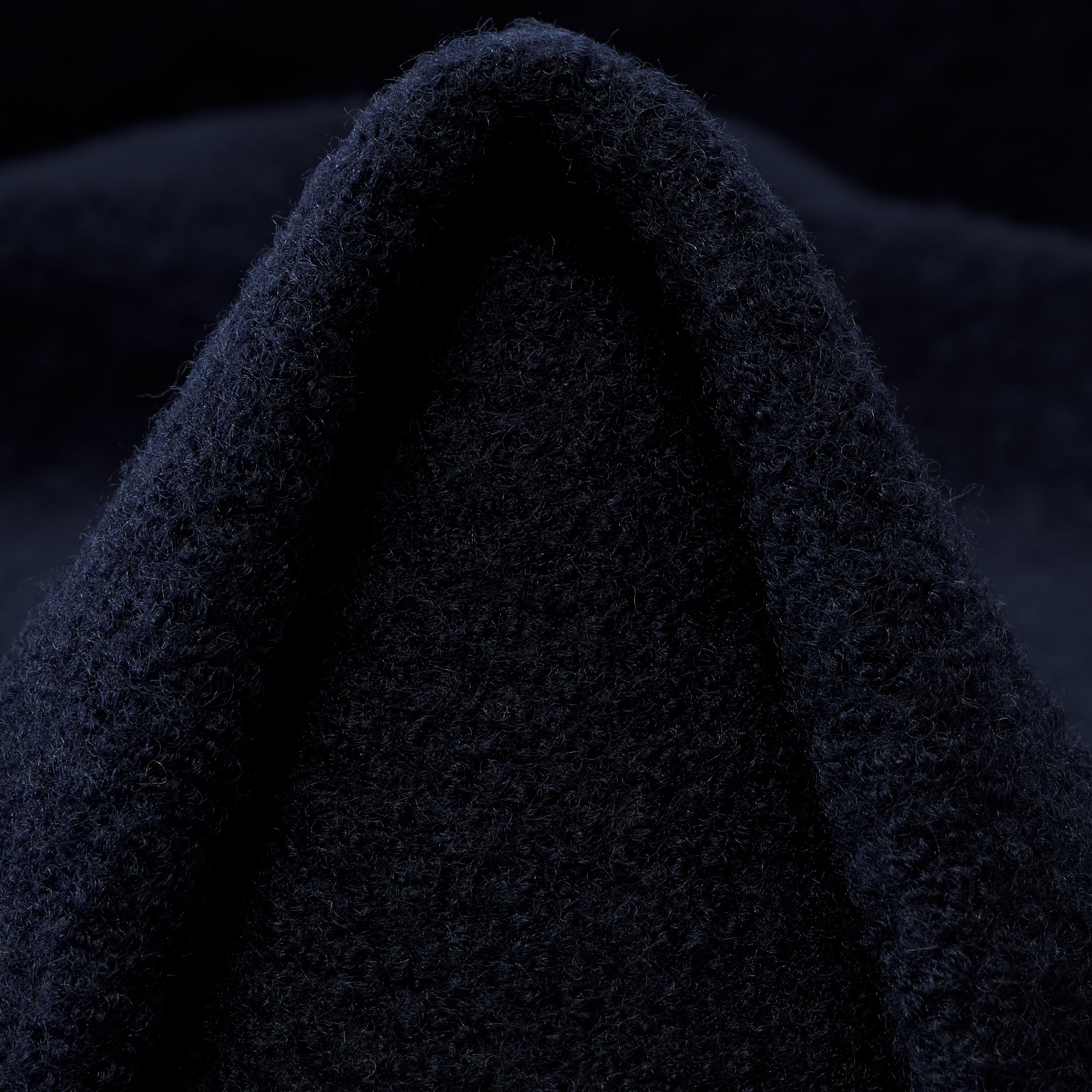 BOUCLÉ, BOILED WOOL, VIRGIN WOOL, PARISIAN NIGHT