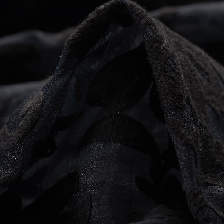 Dentelle, Coton, Floral, Midnight Blue