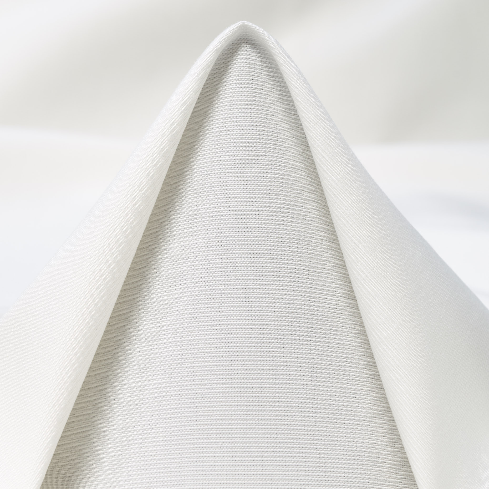 Rips, Baumwolle, Brilliant White