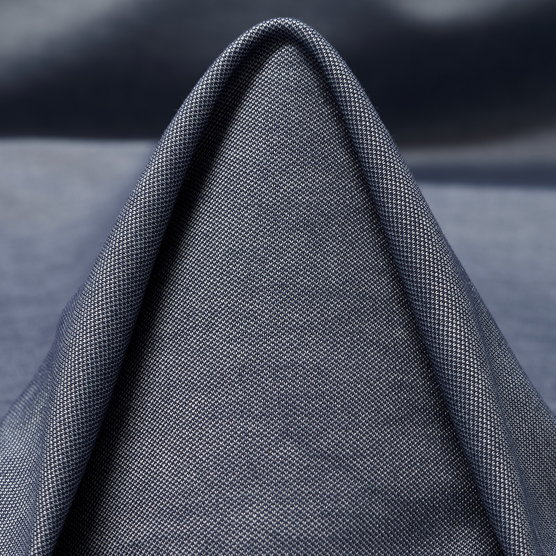 Jersey, Baumwolle, Vintage Indigo