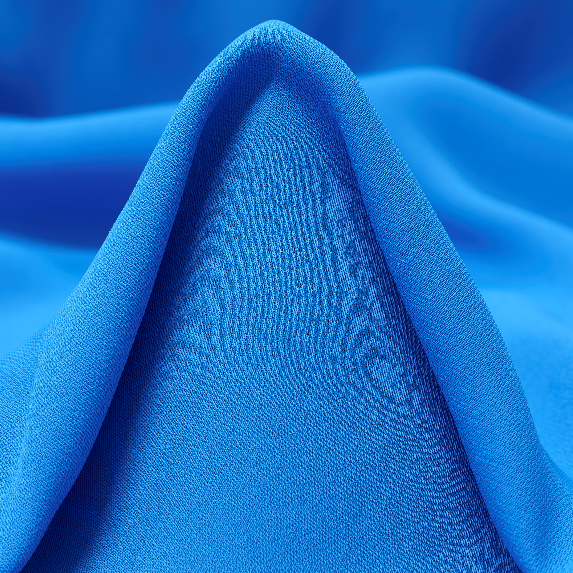 CRÊPE, VISCOSE, MALIBU BLUE (F000045426)