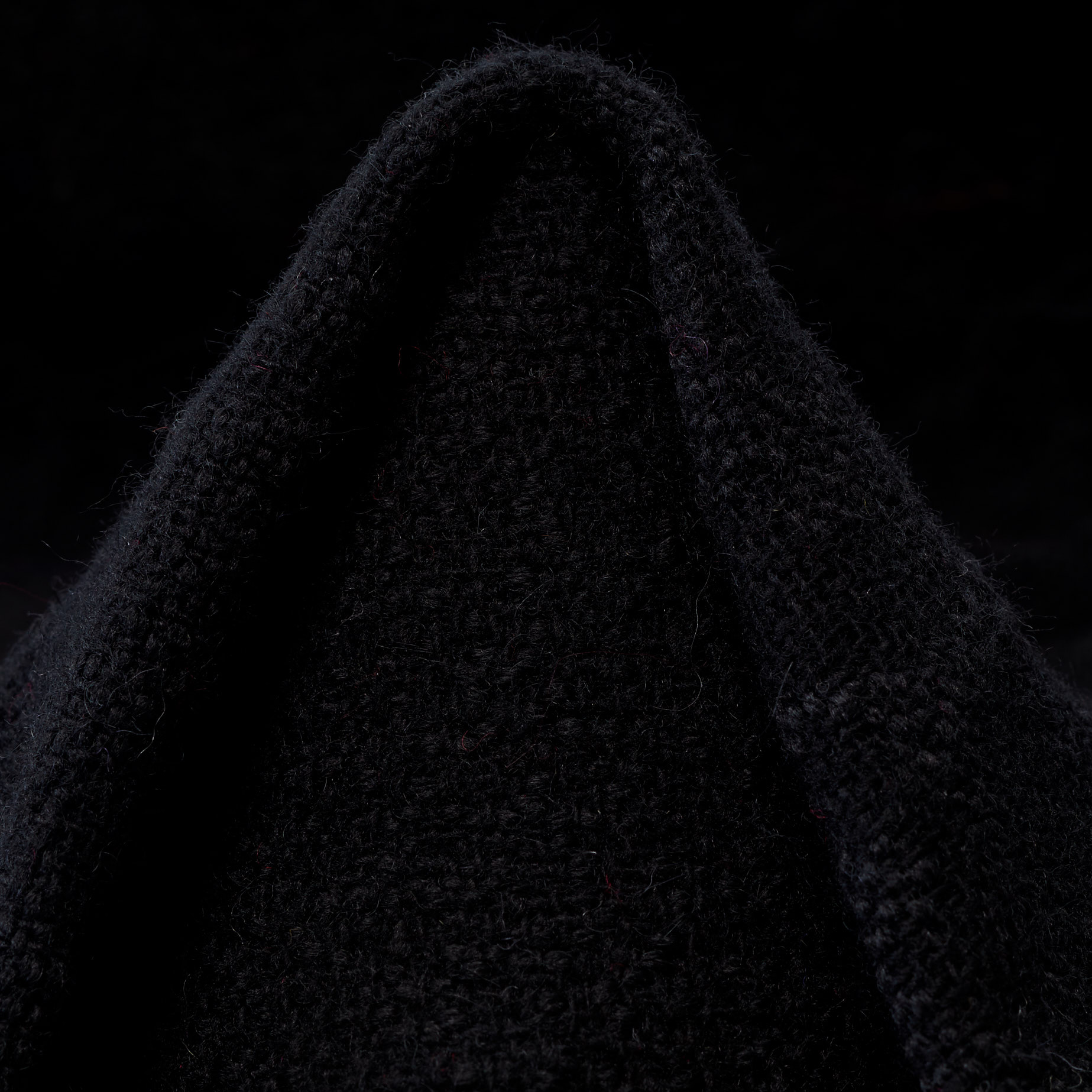 Jacquard, Wolle, Raven Black