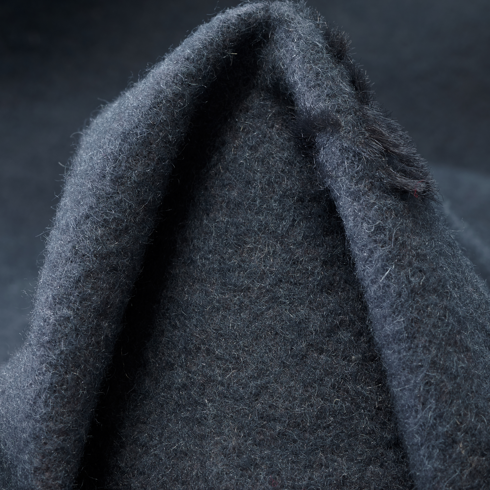 Jacquard, Lana, Floreale, Stonewashed Indigo