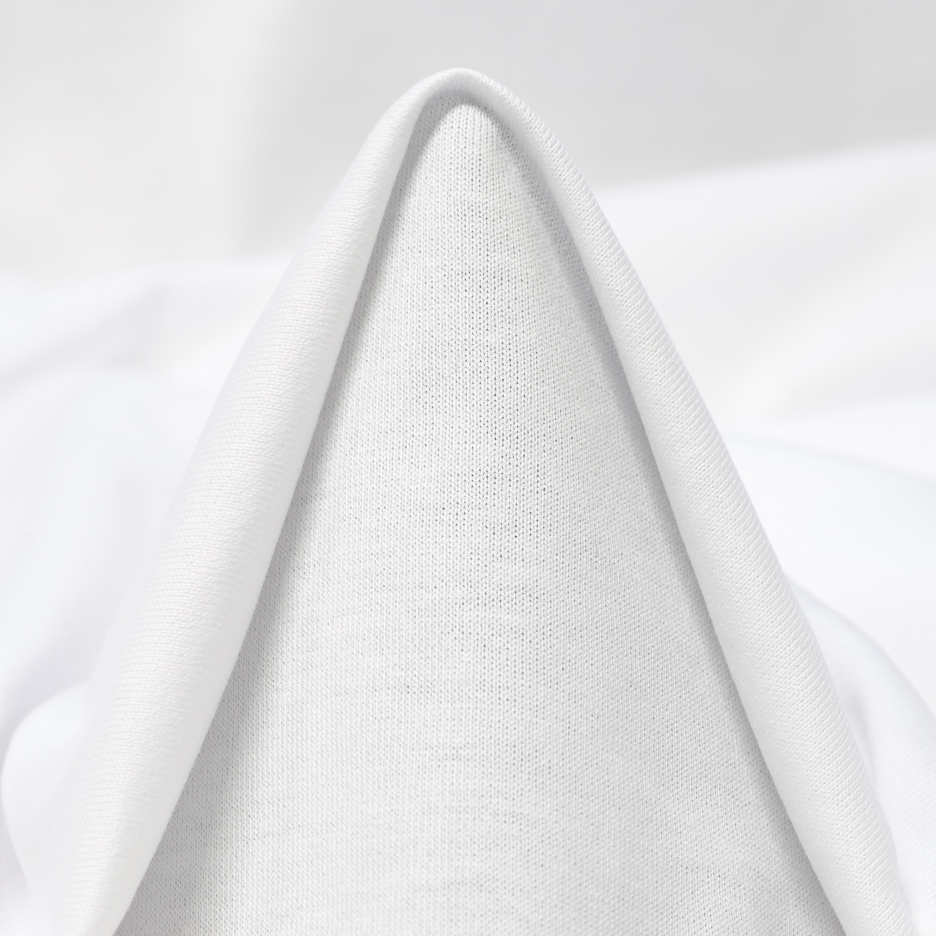 Single Jersey, Algodón, Brilliant White