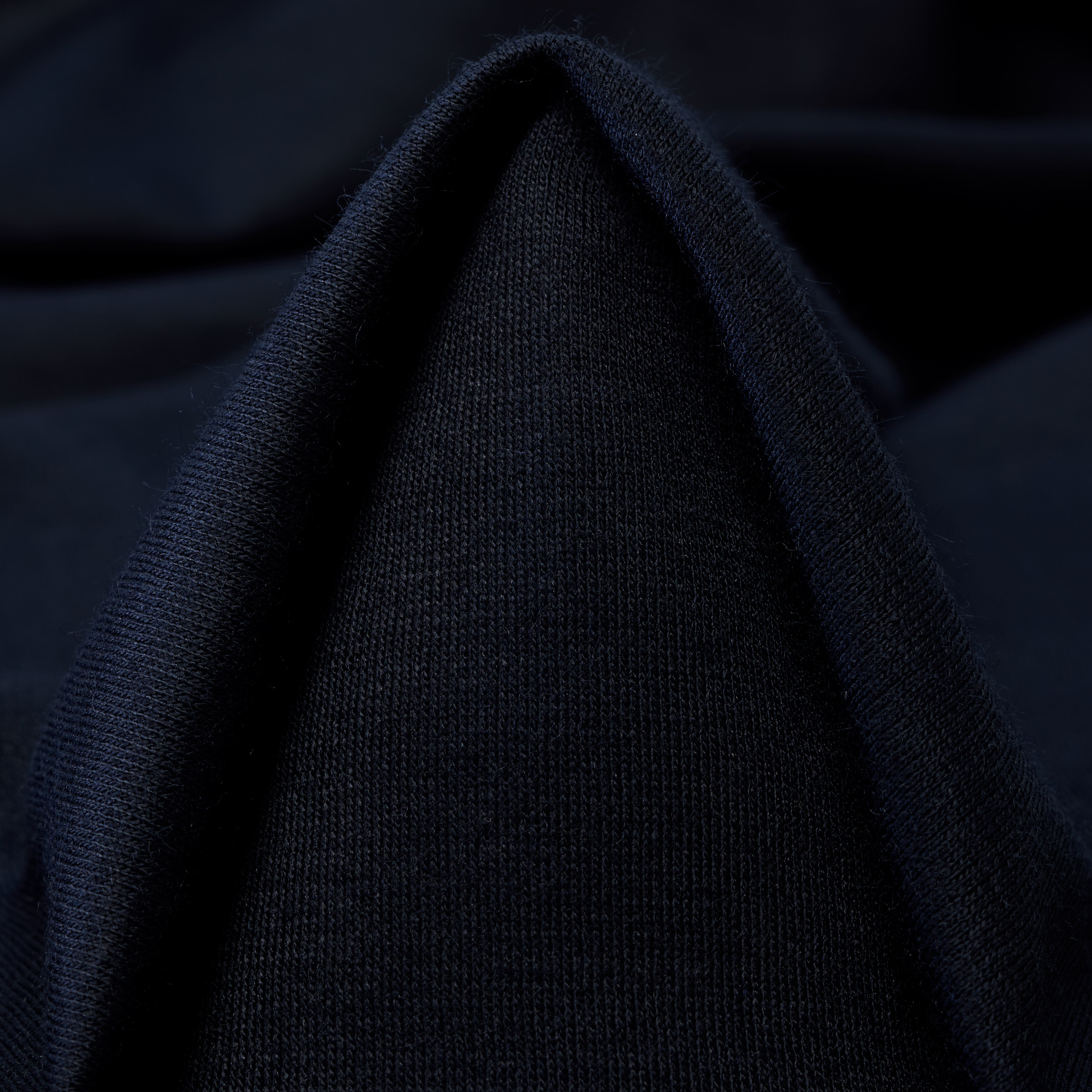 JERSEY, VIRGIN WOOL, MELANGE, PARISIAN NIGHT (F000047280)