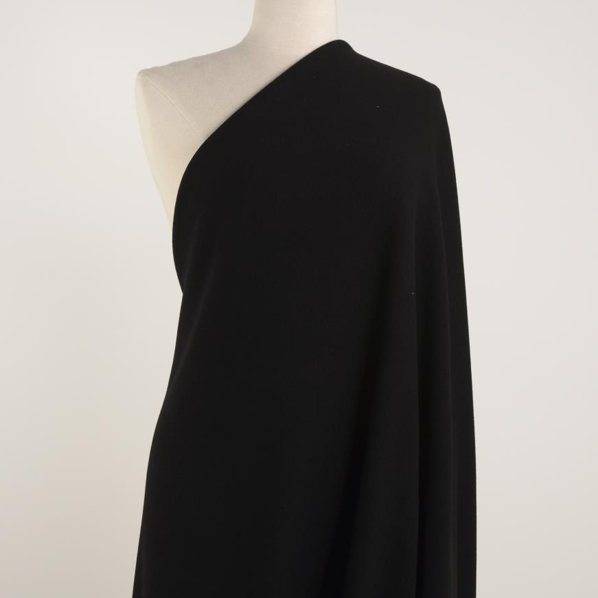 Bouclé, Laine Vierge, Elástique, Raven Black
