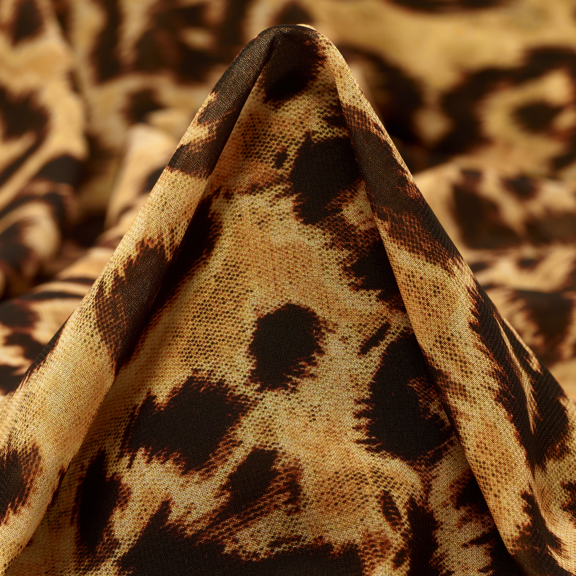 Chiffon, Stampato, Animalier