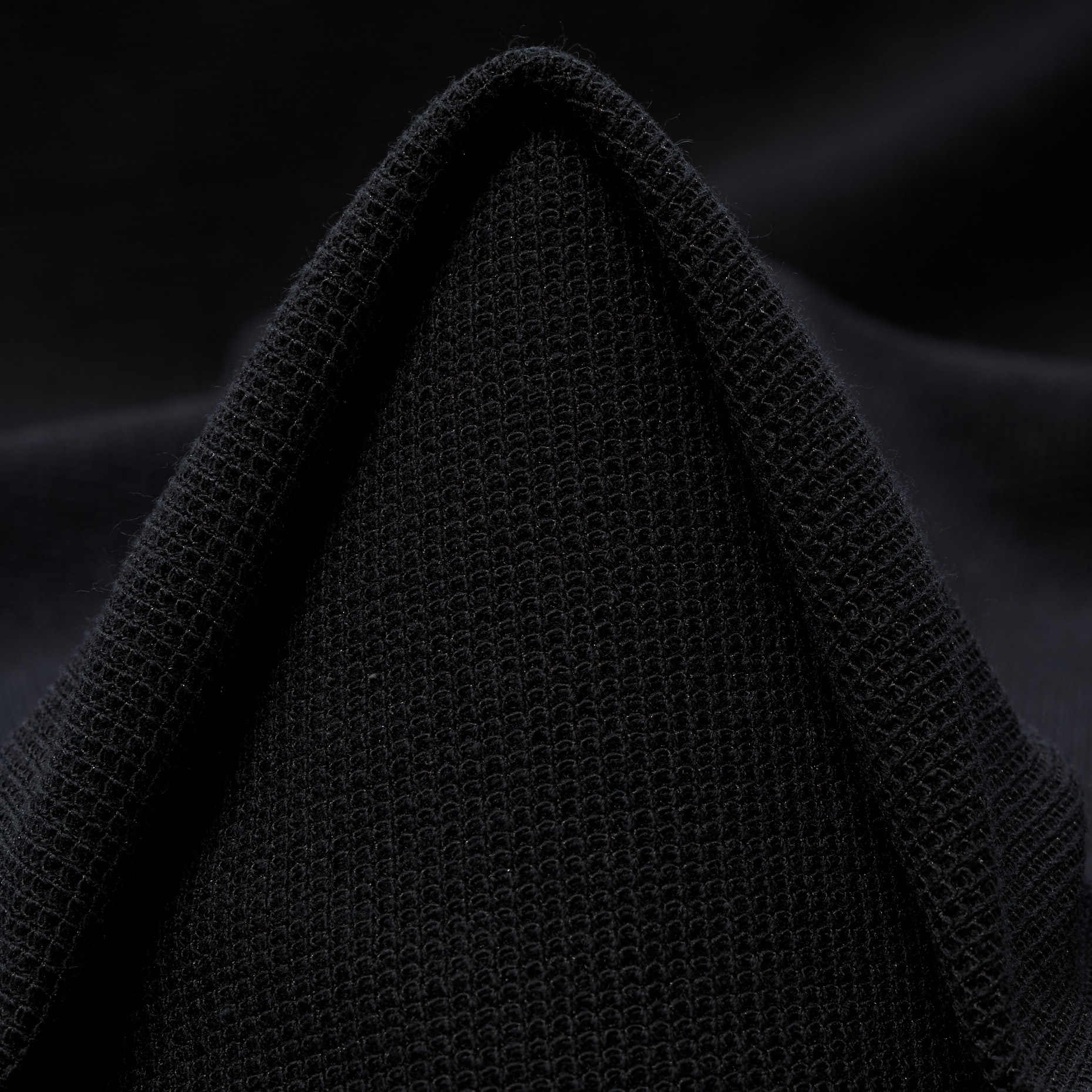 Jersey, Baumwolle Mix, Jet Black