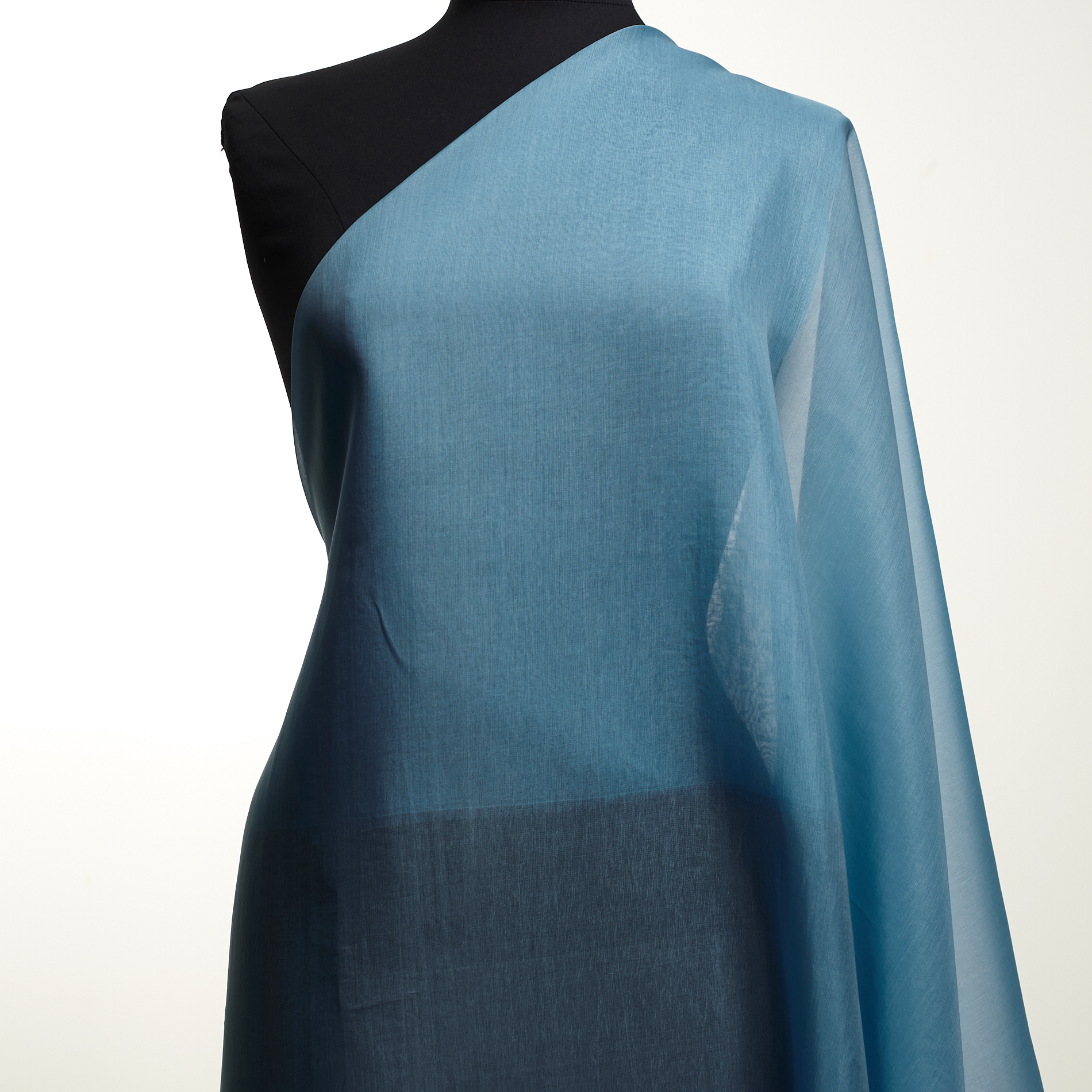 SILK, ORGANZA, AIR BLUE