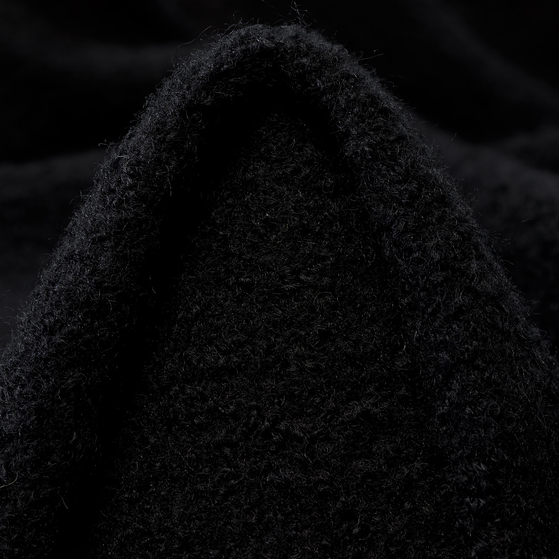 Варёная Шерсть, Букле, Jet Black