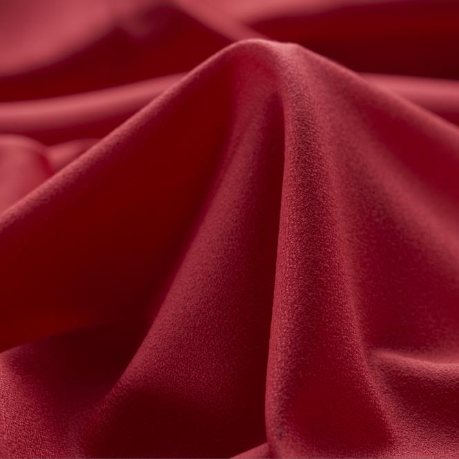 Crêpe, Viskose Mix, Elastik, True Red
