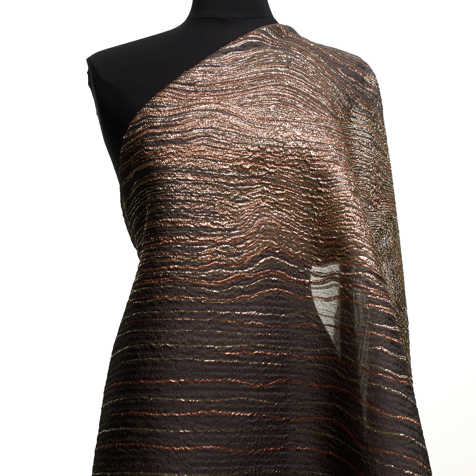 Organza, Silk, Wrinkly, Skyrocket&Silver