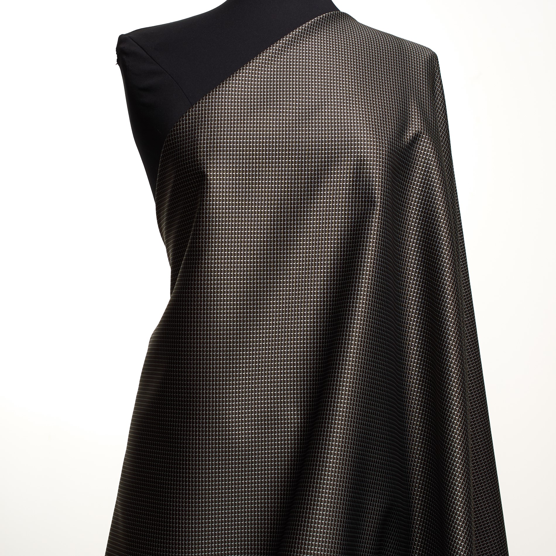 Jacquard, Micro Design, Reluciente, Silver&Raven Black