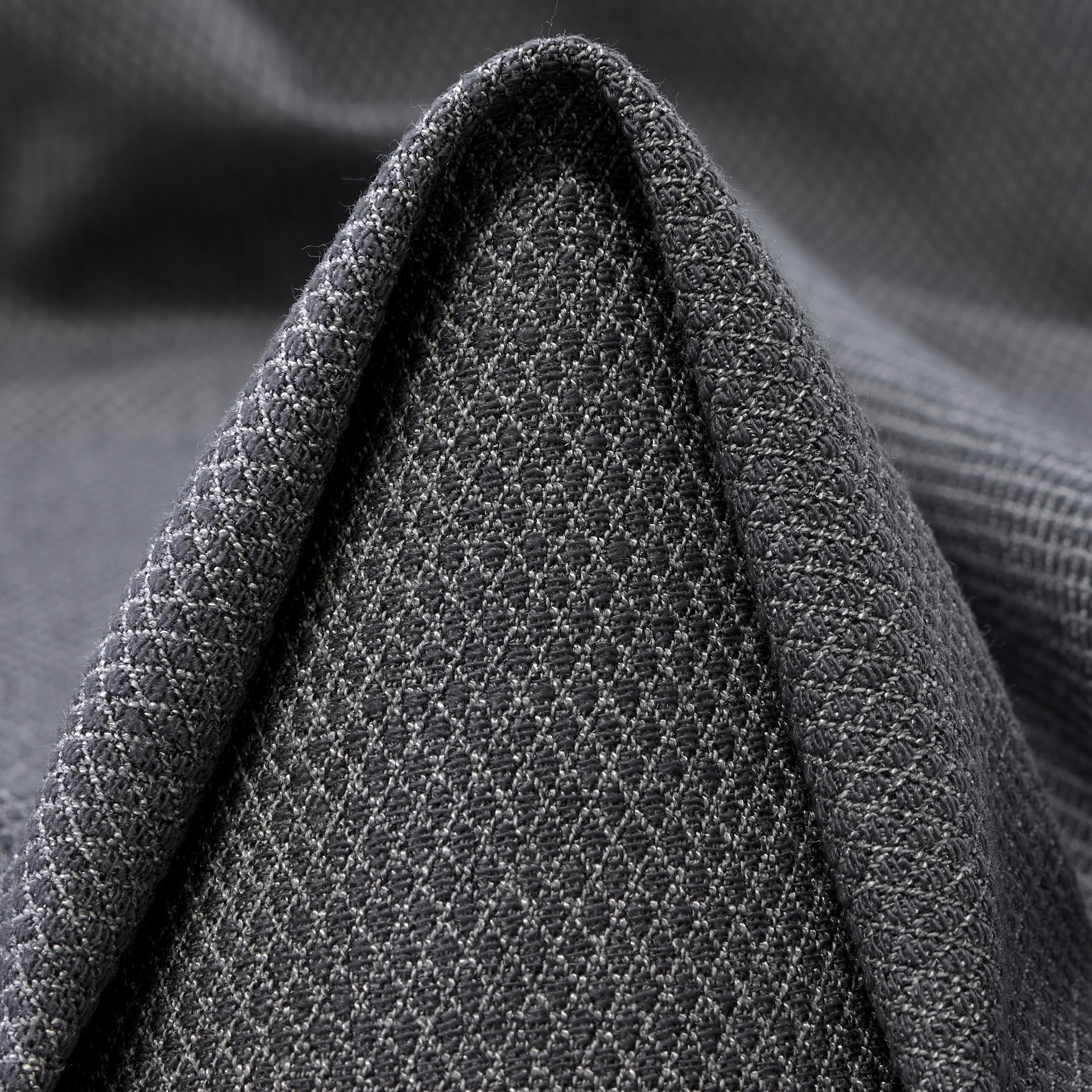 Wolle, Viskose Mix, Micro Design, Ghost Gray