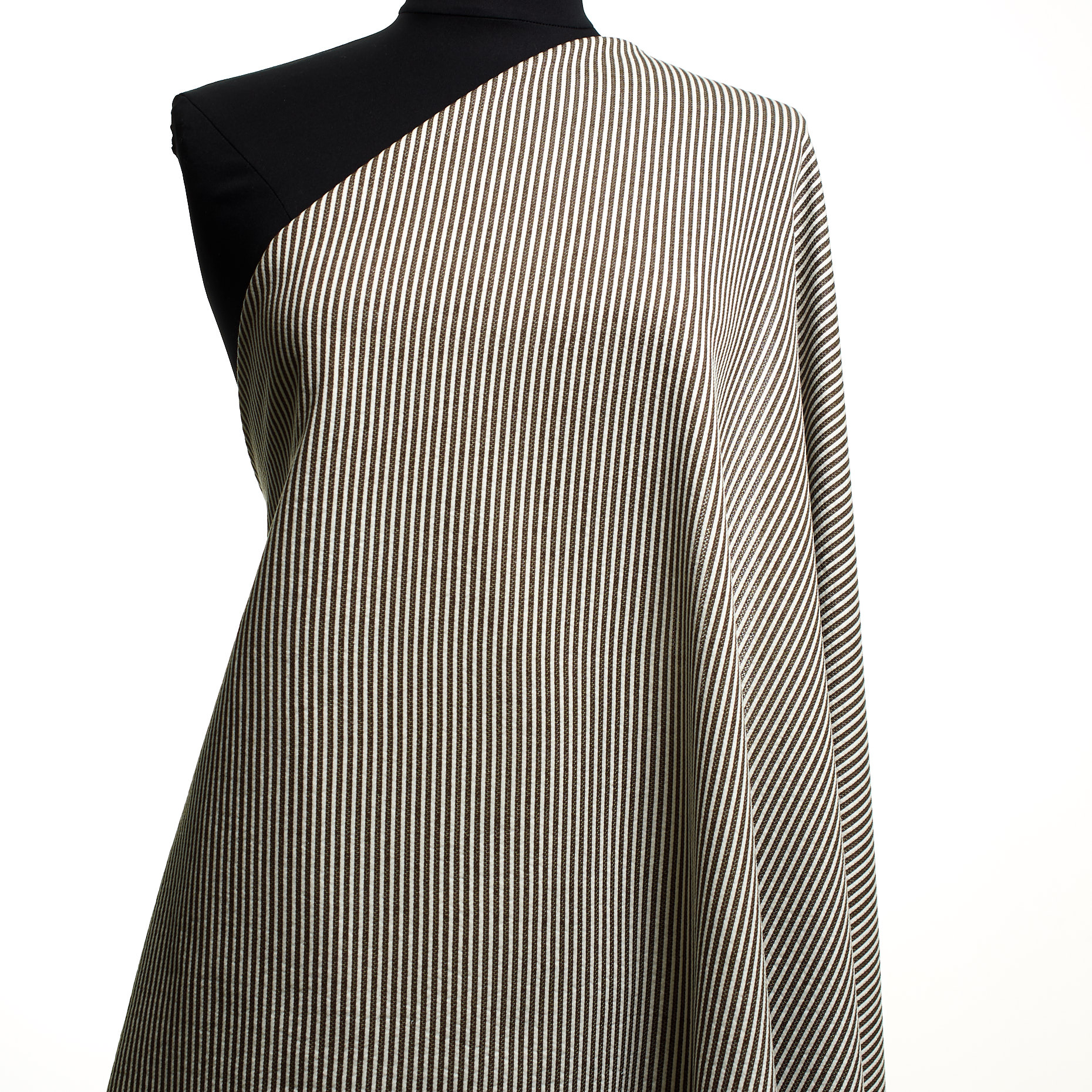 Jersey, Cotton, Stripes, Toasted Coconut