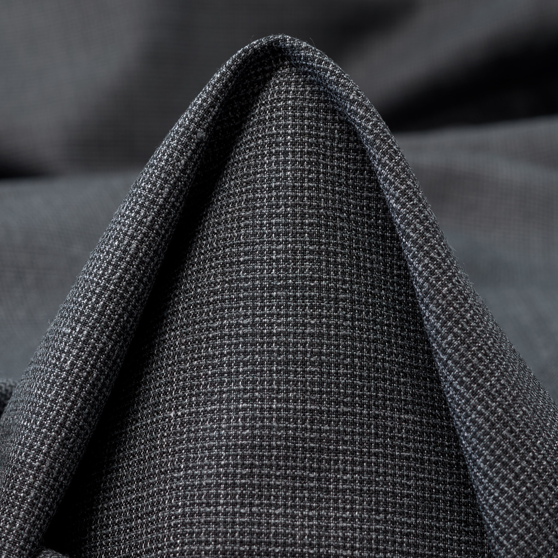 Wool Blend, Elastic, Micro Design, Anthracite