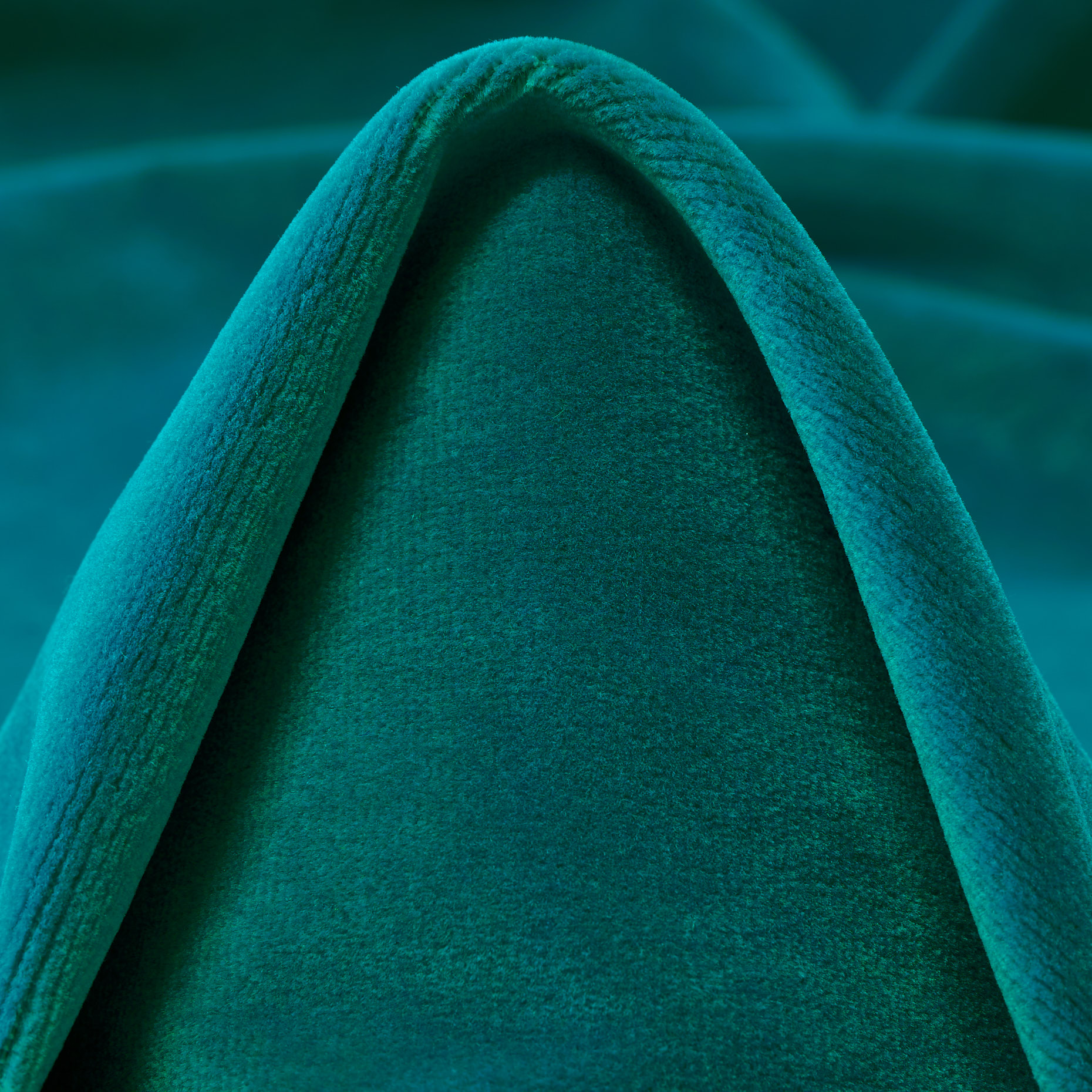 Velours, Coton, Tropical Green