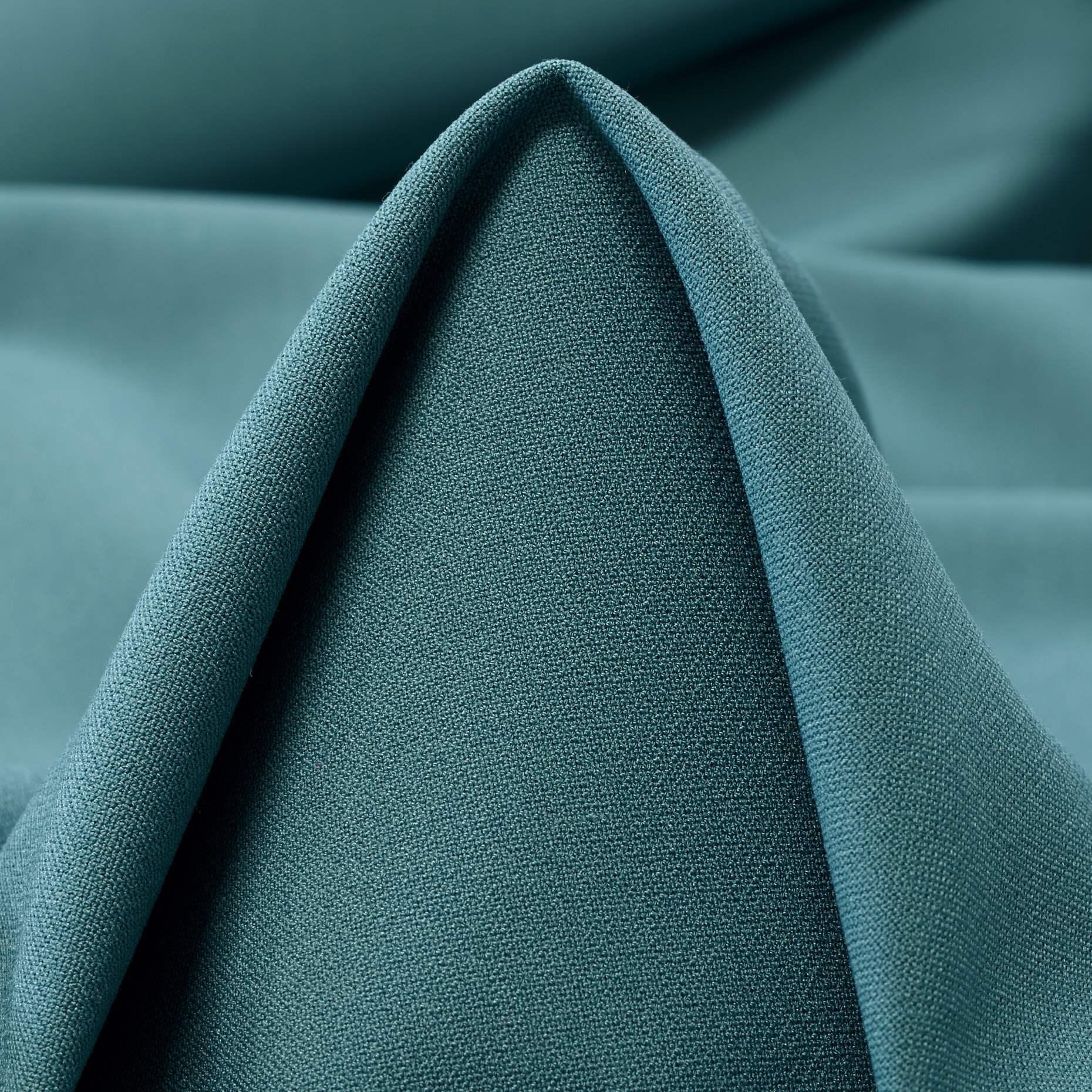 Twill, Viskose Mix, Elastik, Oil Blue