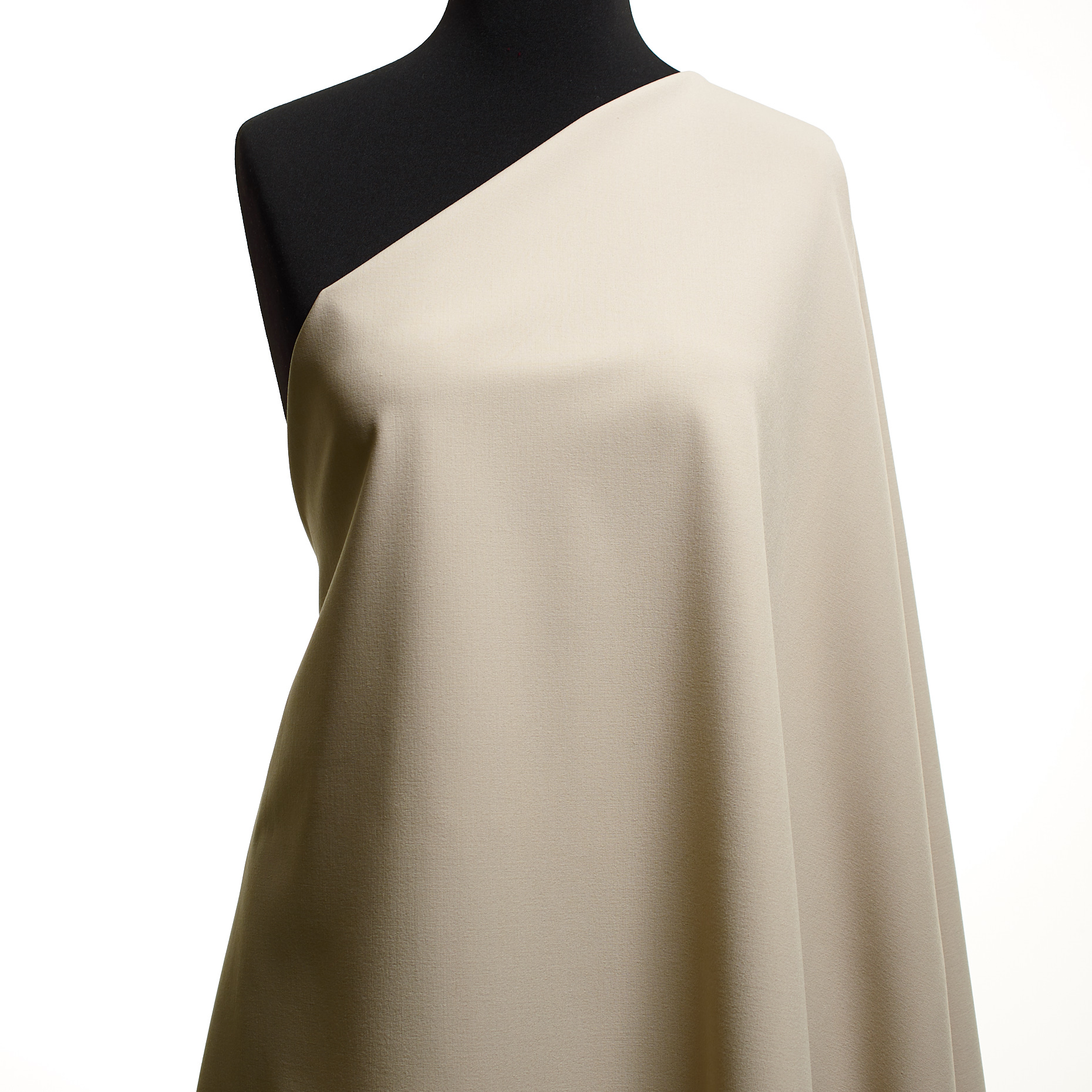 VISCOSE BLEND, ELASTIC, WHITE ONYX