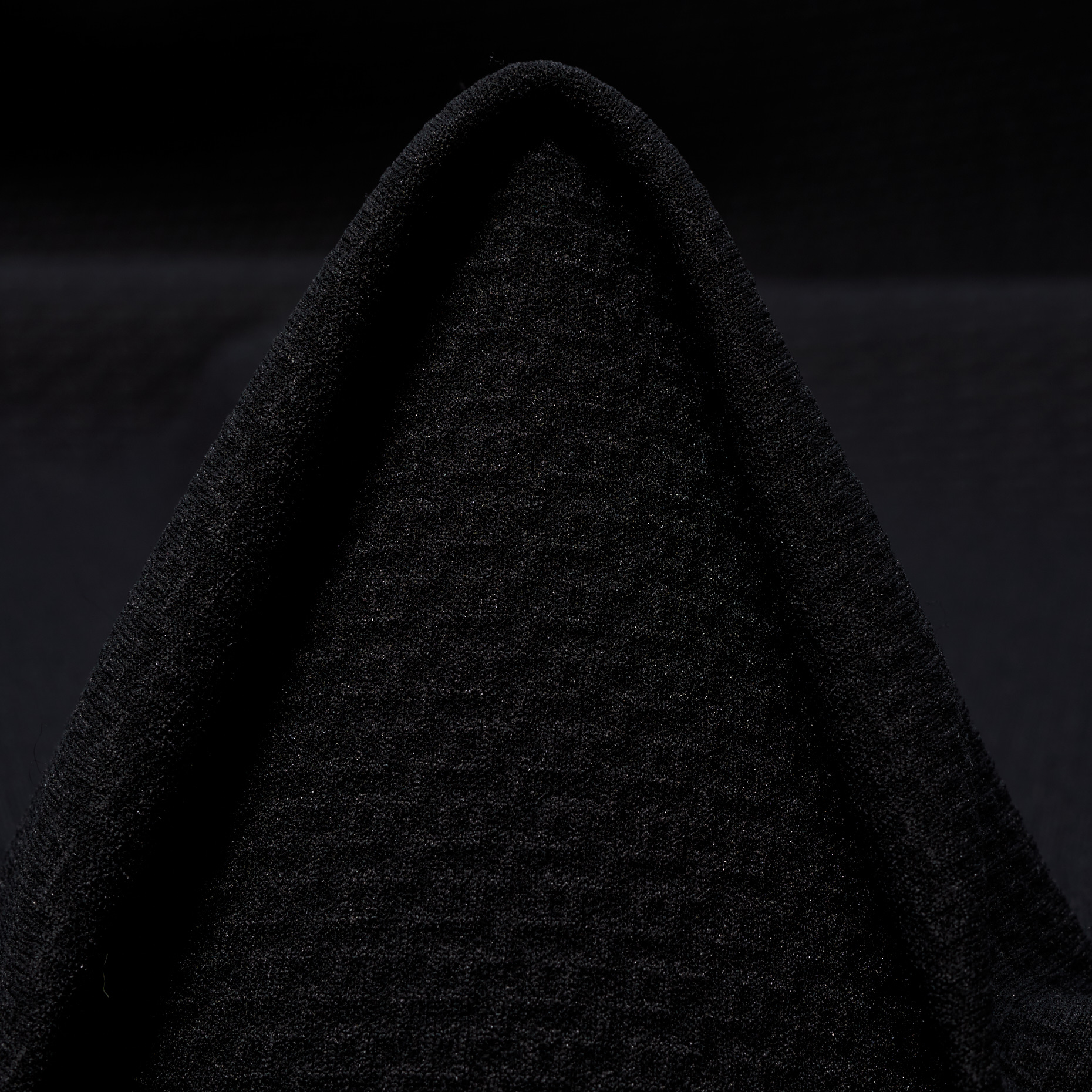 Techno Jersey, Micro Struttura, Stretch, Jet Black (F000049075)