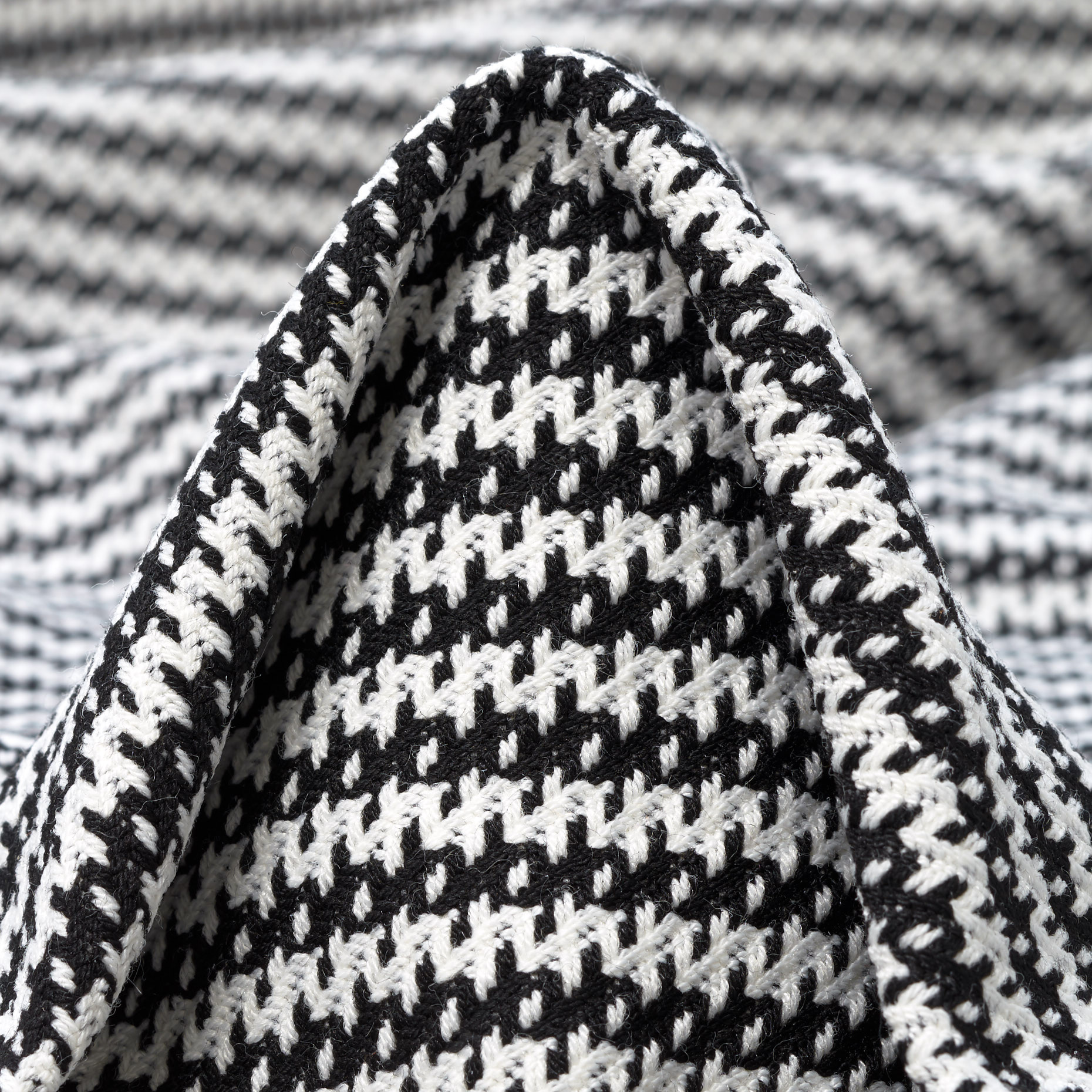 JACQUARD, ELASTIC, CHANEL, SNOW WHITE&RAVEN BLACK (F000038396)