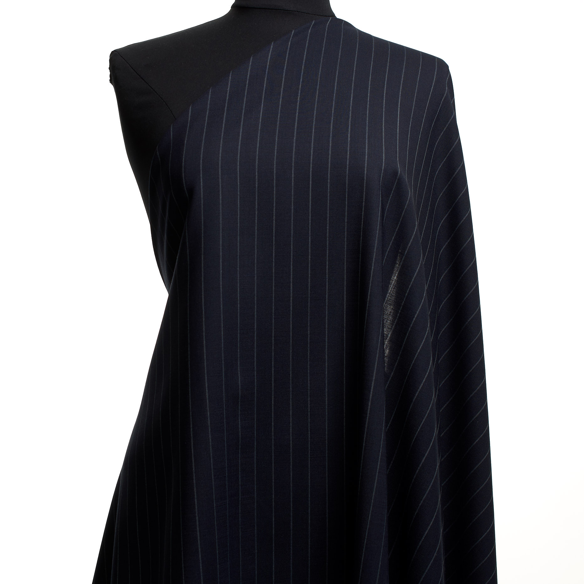 COOL WOOL, ELASTIC, PINSTRIPES, PARISIAN NIGHT