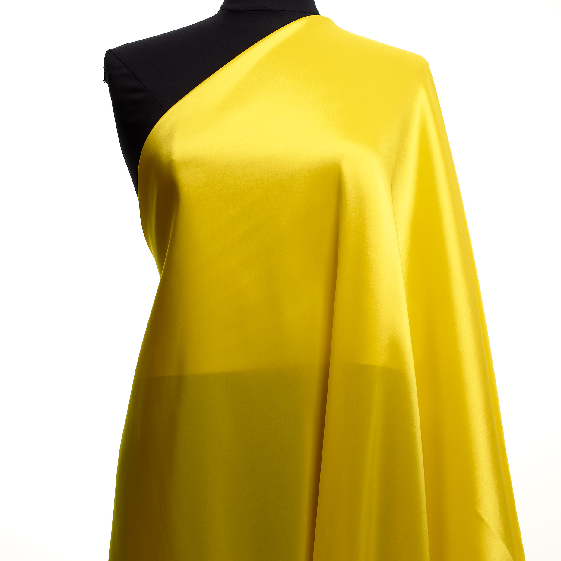 Lining, Acetate, Elastic, Blazing Yellow